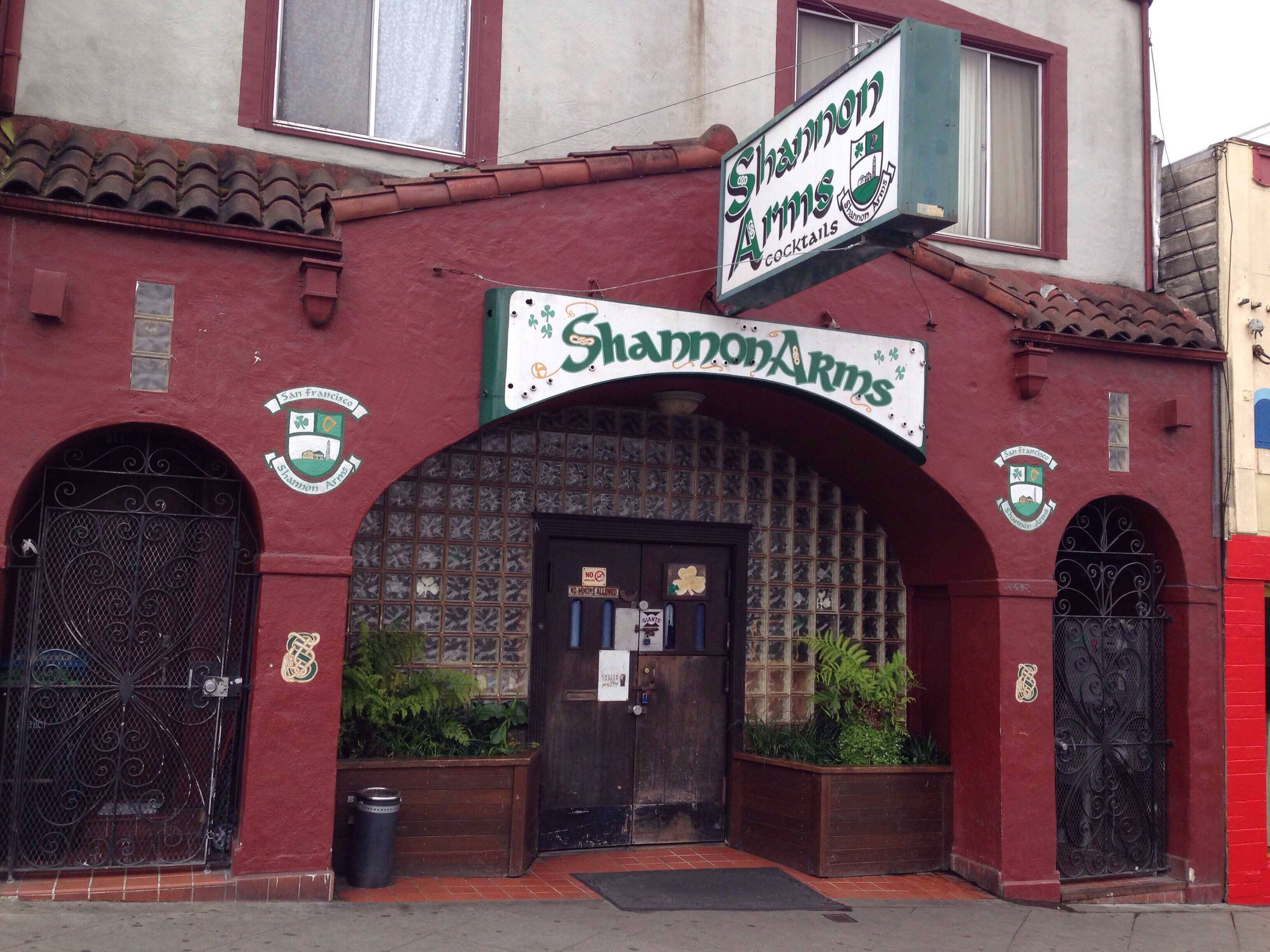 Shannon Arms Irish Pub Outer Sunset San Francisco