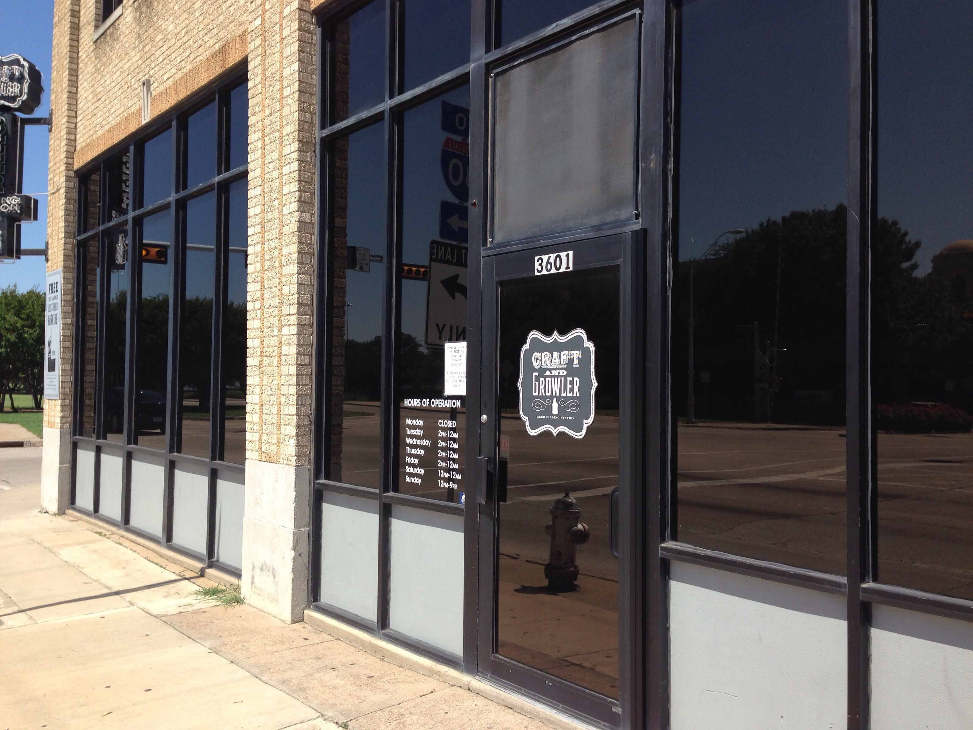 Menu of Craft and Growler, South Dallas/fair Park, Dallas