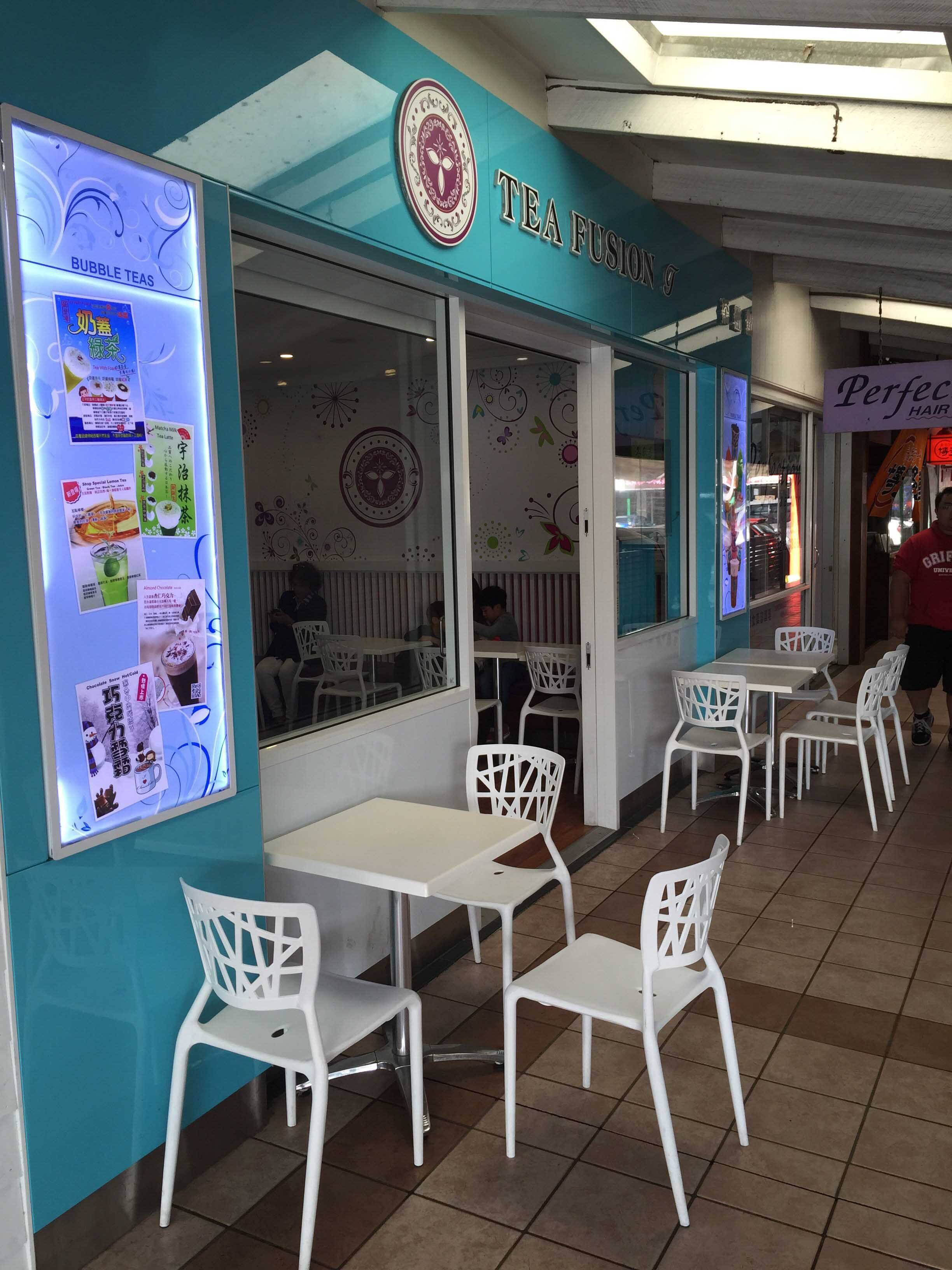 Menu of Tea Fusion, Sunnybank, Brisbane