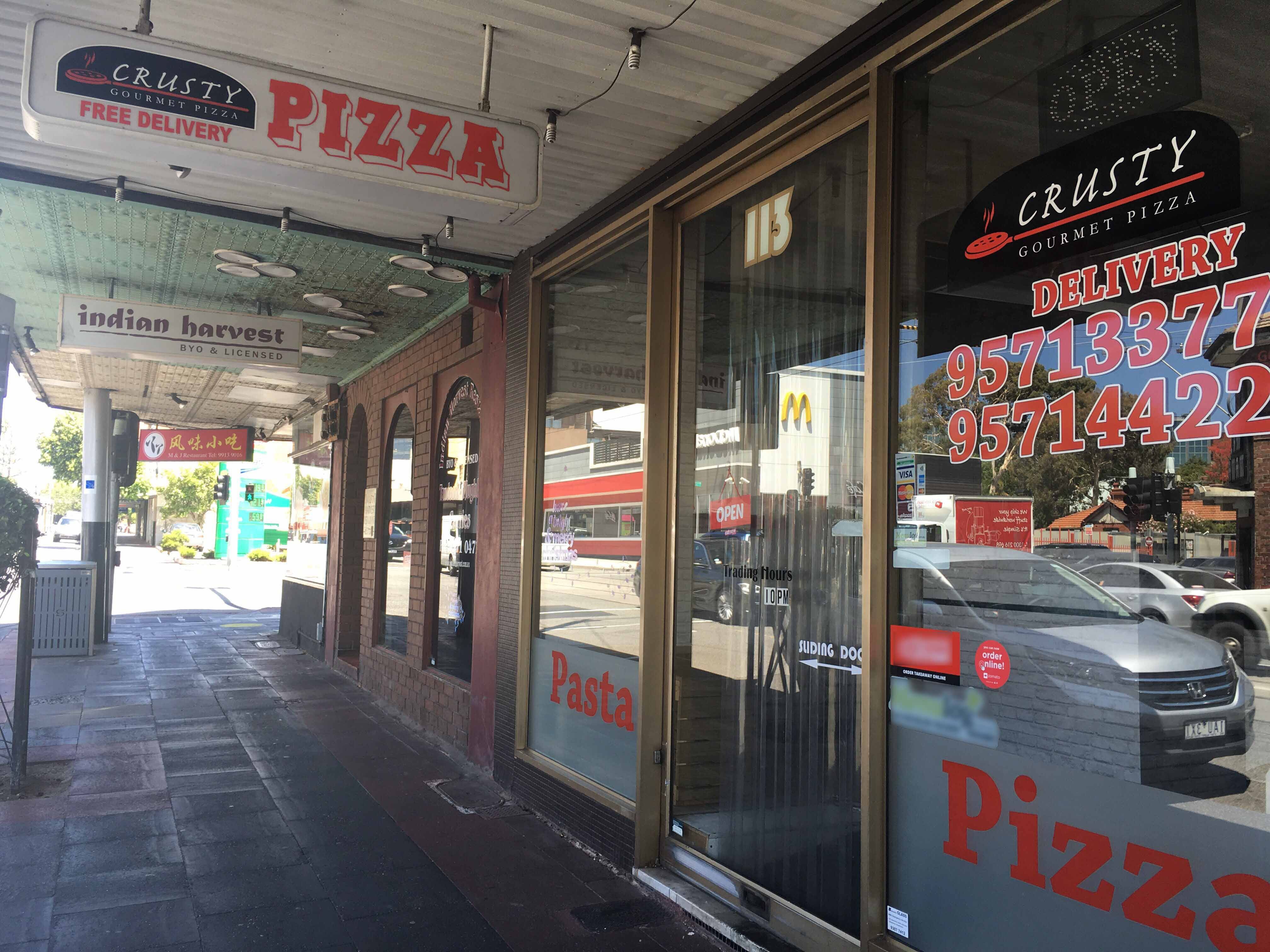 Crusty Gourmet Pizza, Malvern East, Melbourne