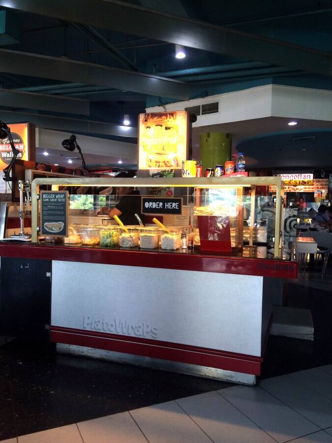 Plato Wraps Menu, Menu for Plato Wraps, Glorietta Complex, Makati City