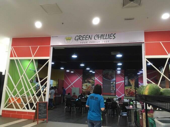 Green Chillies Menu, Menu for Green Chillies, Bukit Jalil, Kuala Lumpur