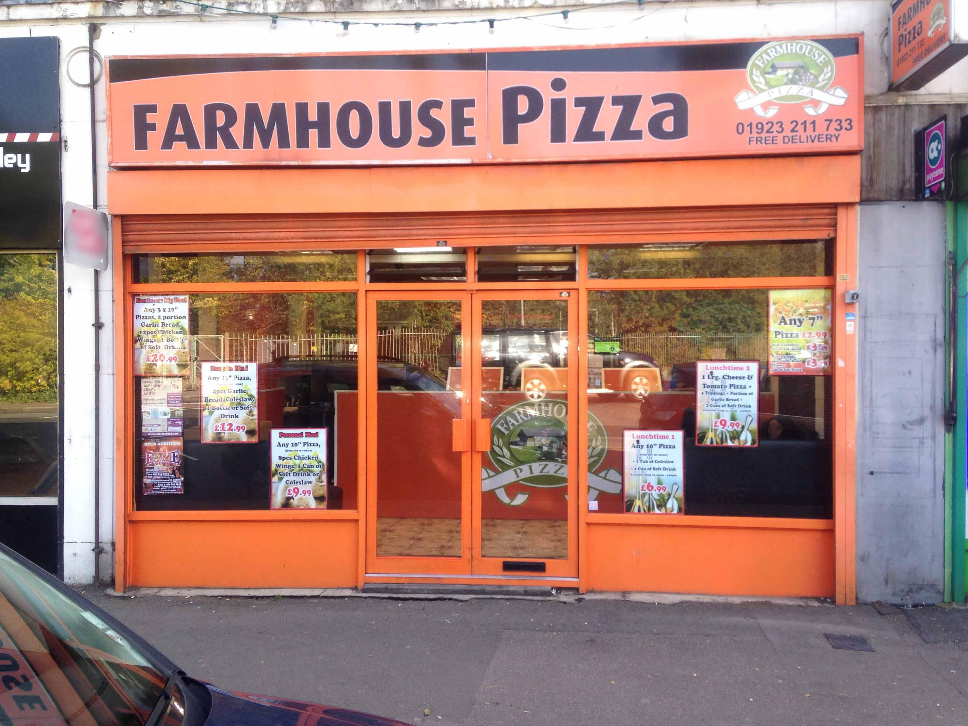 Farmhouse Pizza Watford London