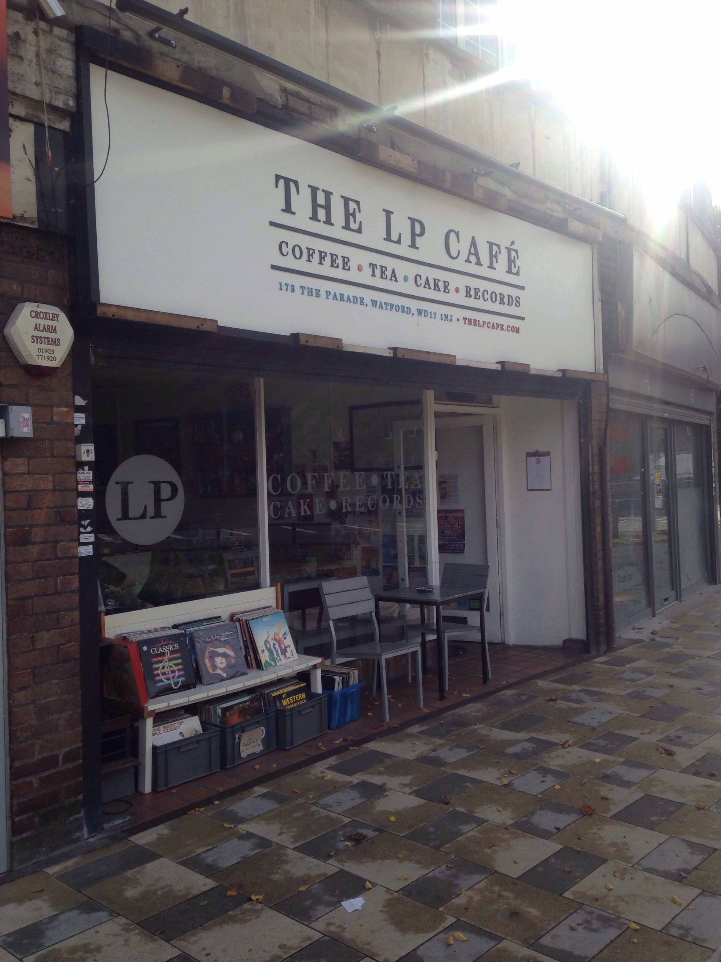 Menu of The LP Cafe, Watford, London