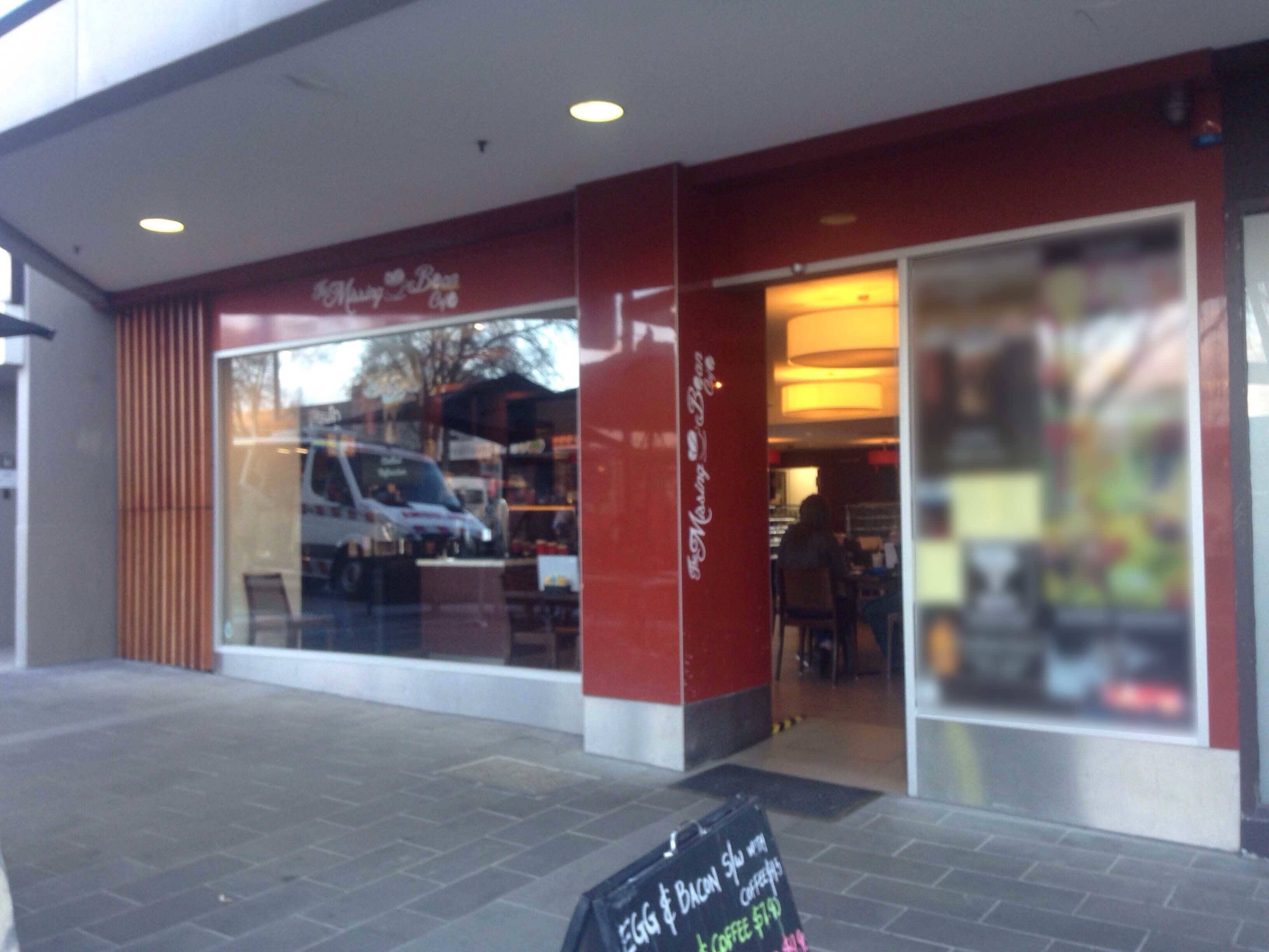 Menu of The Missing Bean Cafe, Greensborough, Melbourne