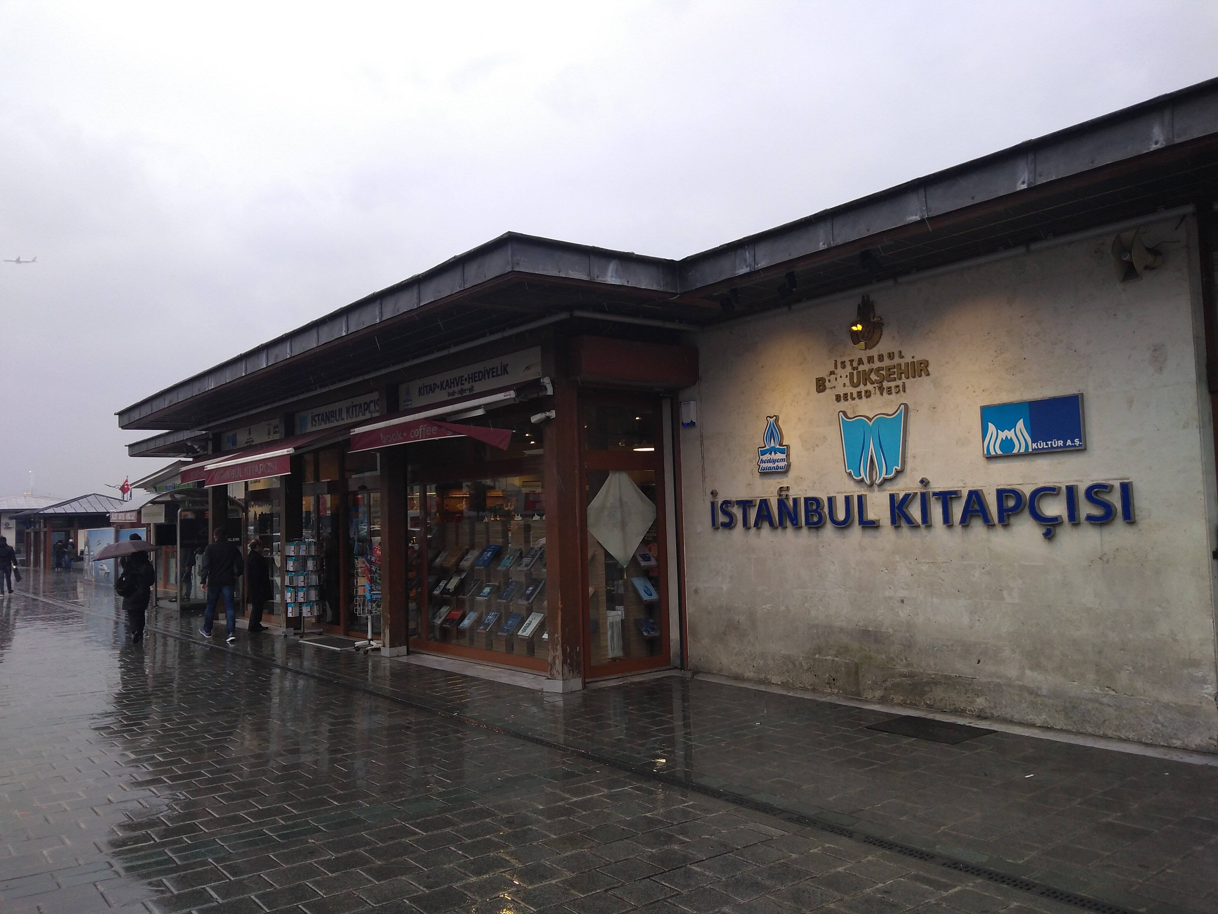istanbul kitapcisi kitap cafe hediyelik menu