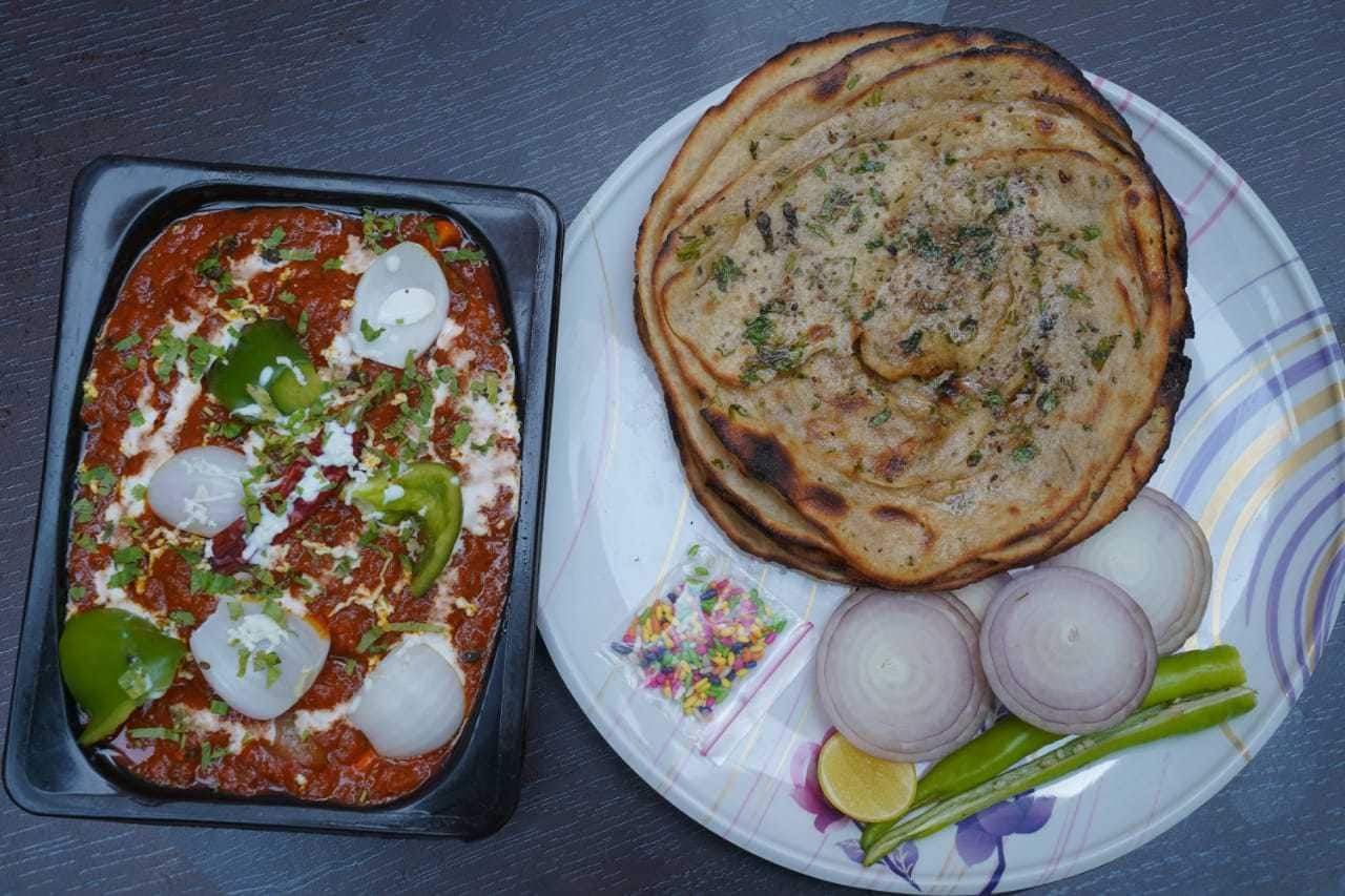 vegetarian restaurants, pure veg restaurants, dal baati churma, gatte ki sabzi, shahi paneer - Govindam Retreat - img4
