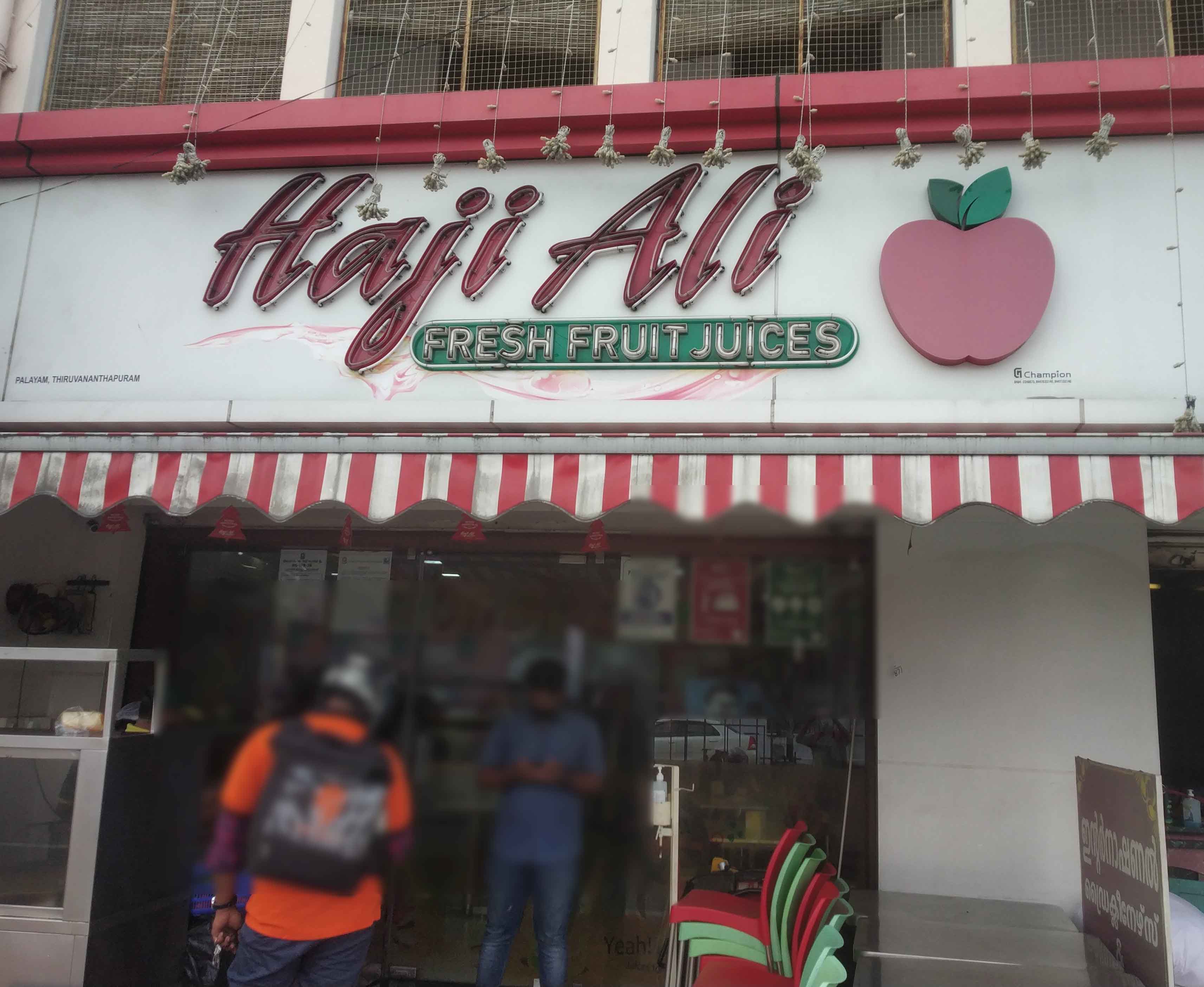 Haji Ali Fresh Fruit Juices, Palayam, Trivandrum Zomato