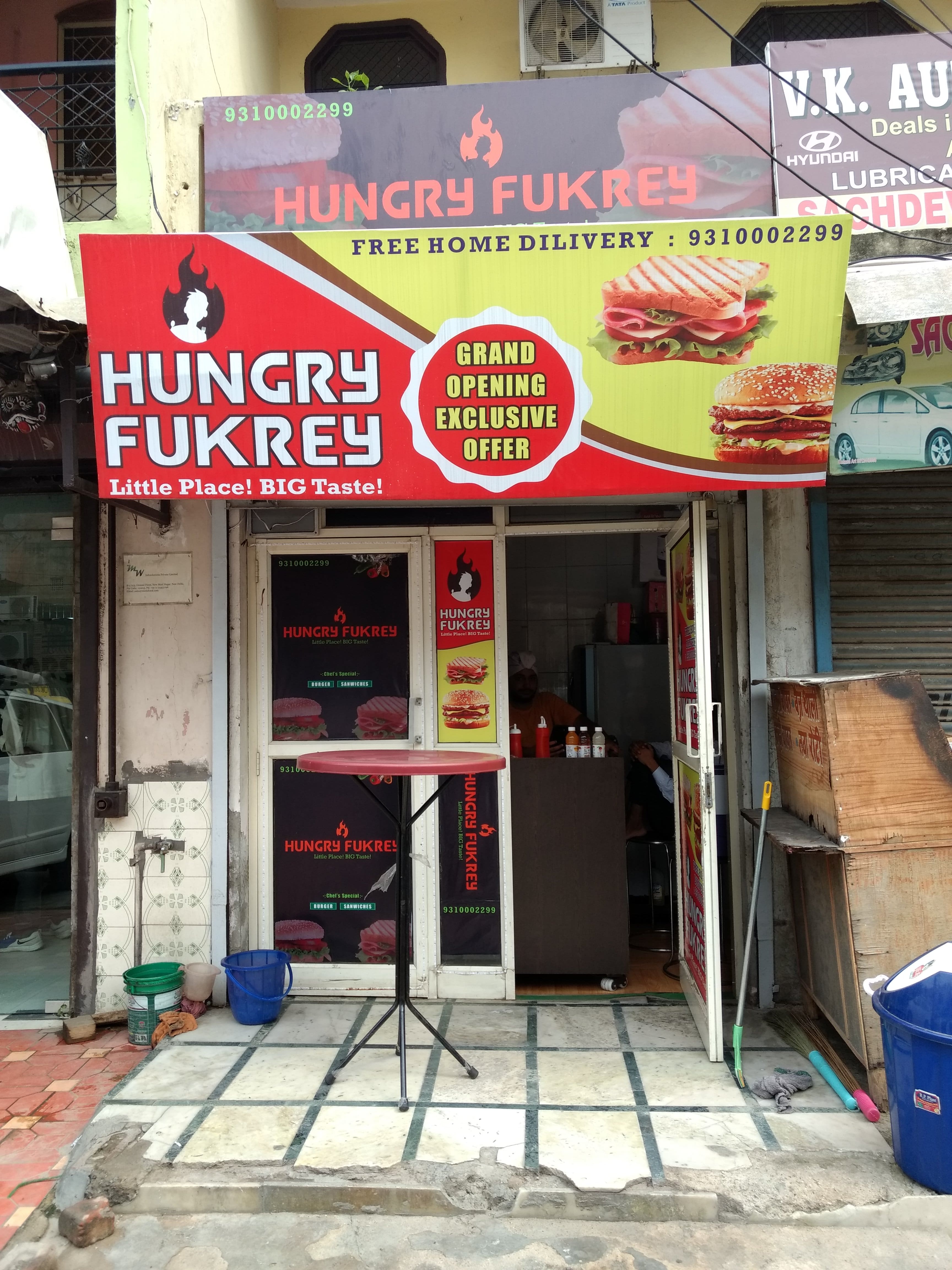 Hungry Fukrey, Paschim Vihar order online Zomato