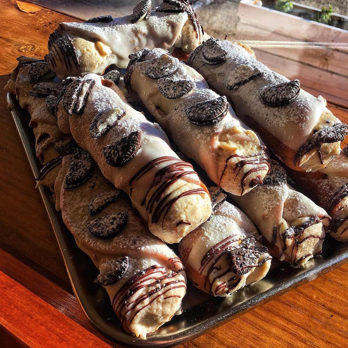 Menu Of Cannoli Bar Avondale Heights Melbourne