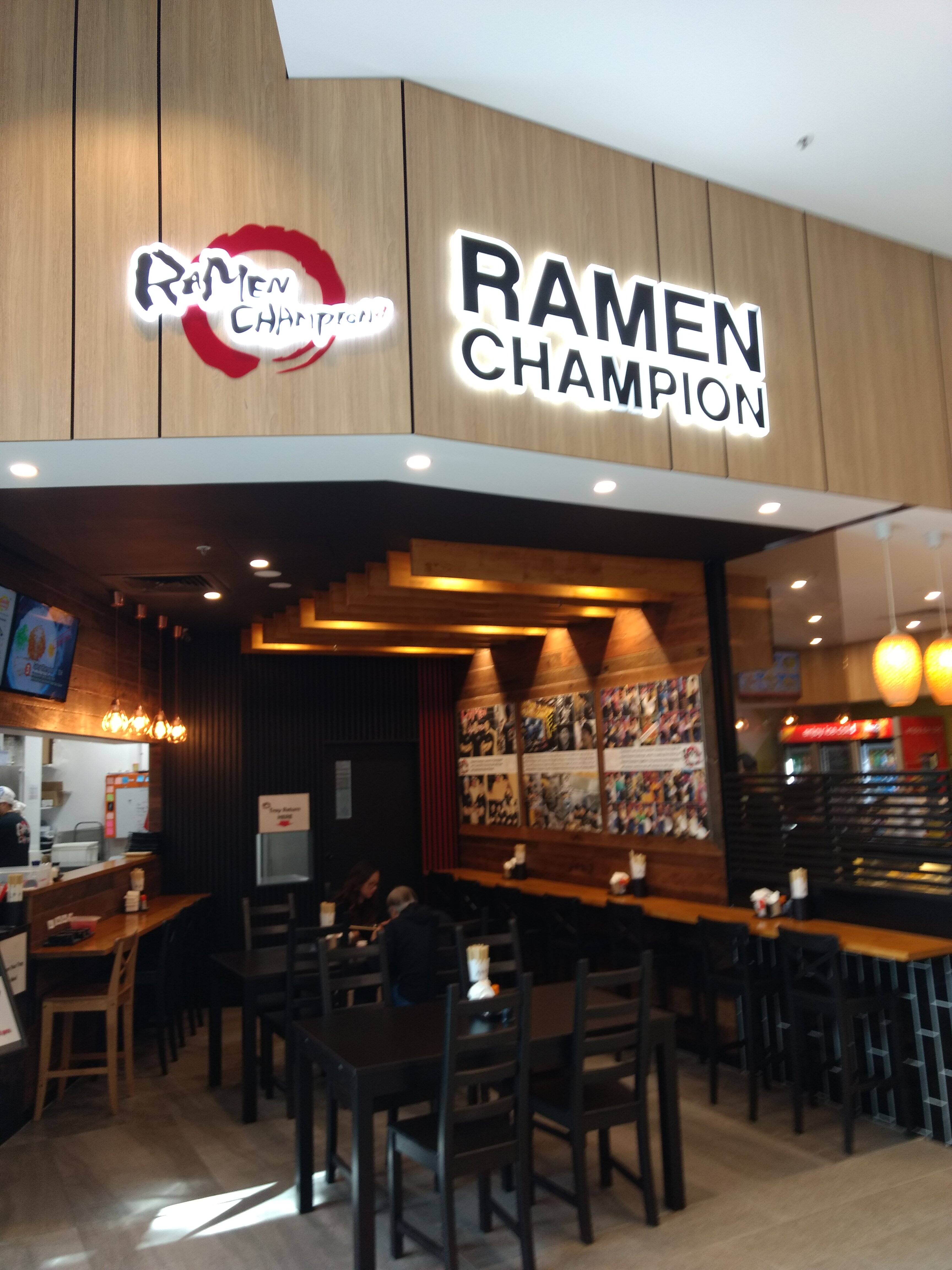 Ramen Champion Sunnybank Hills Brisbane