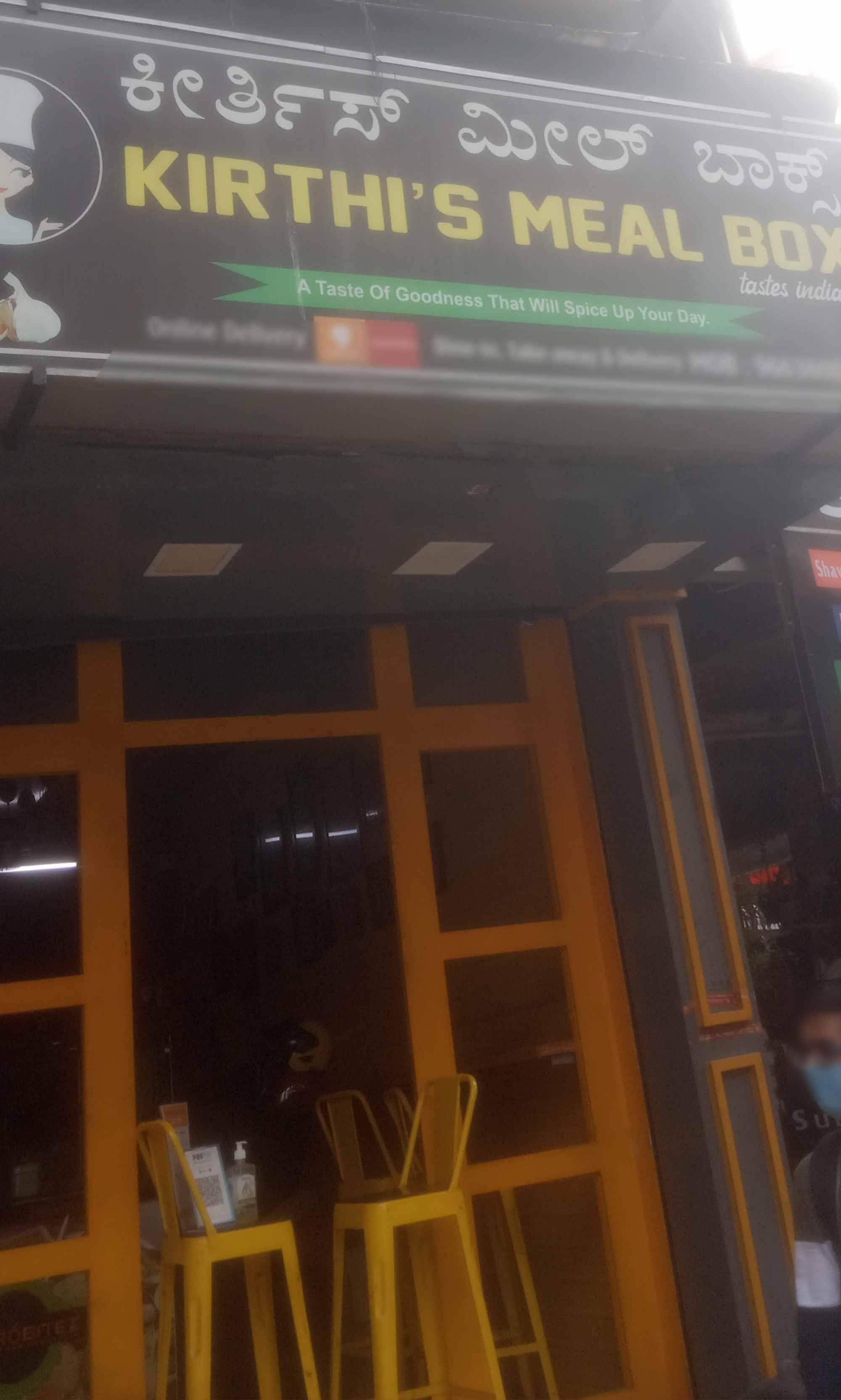 Kirthi's Meal Box, Yeshwantpur, Bangalore Zomato