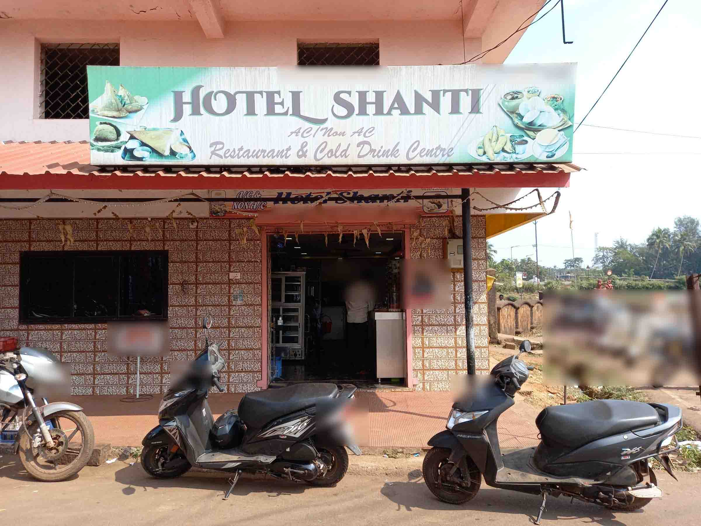 Hotel Shanti, Bicholim order online Zomato