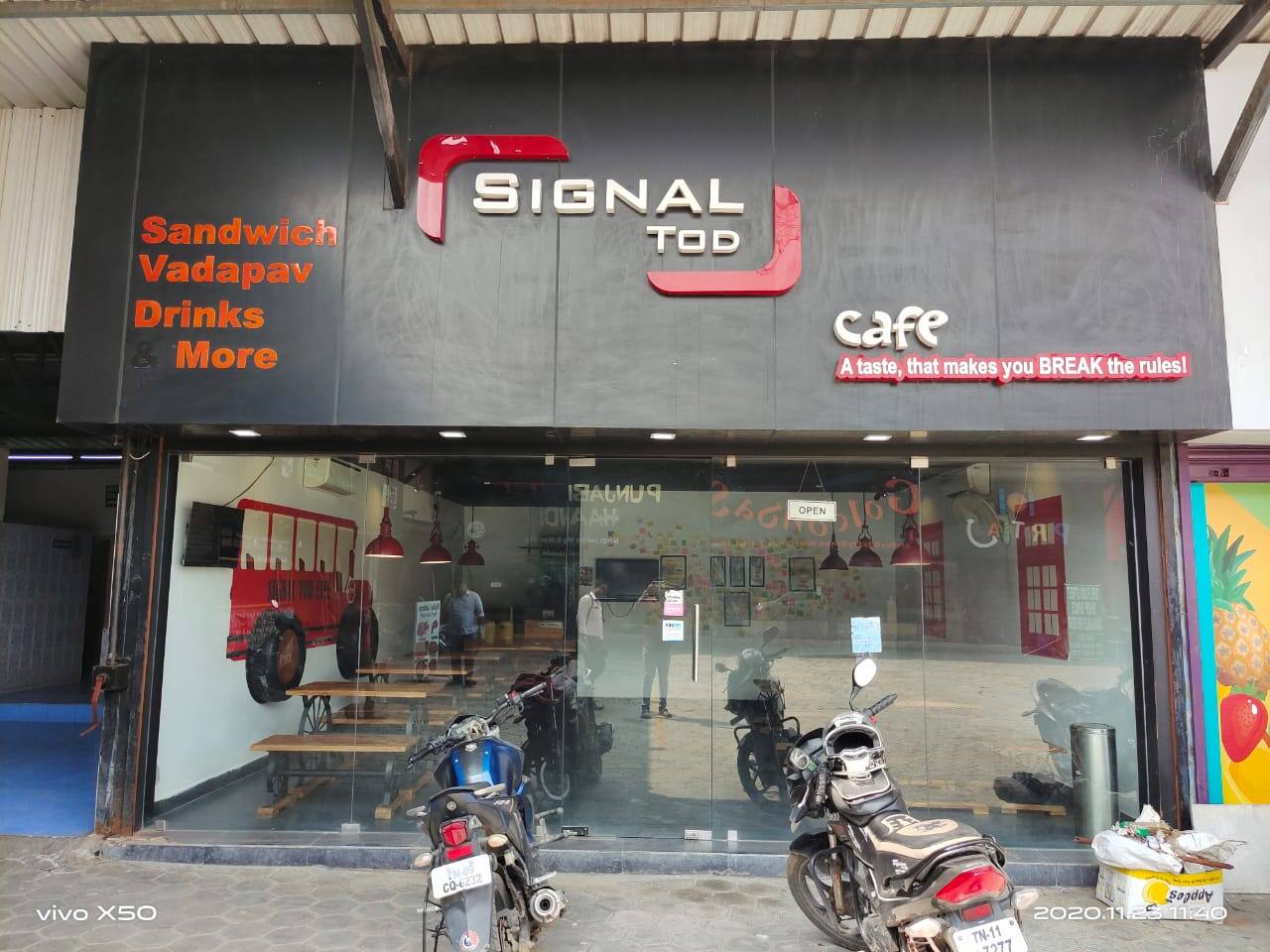Signal Tod Cafe, GST Road order online Zomato