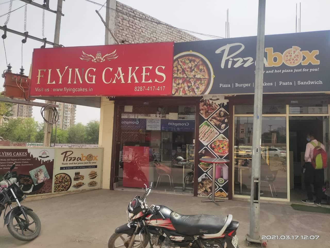 Menu of Flying Cakes, Sohna Road, Gurgaon | March 2024