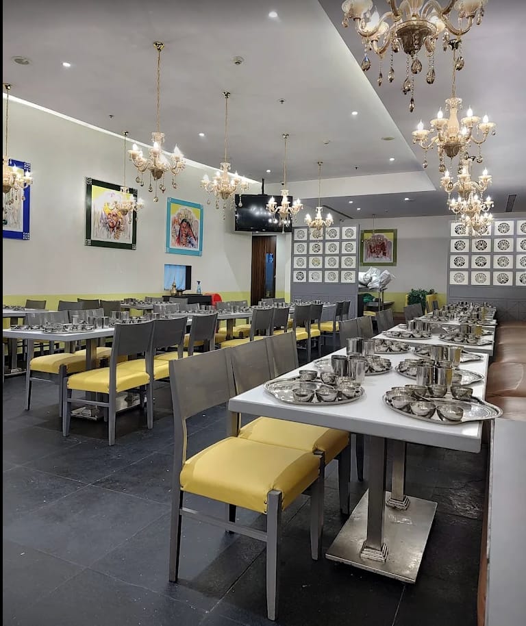 rajasthani thali, unlimited thali, thali food, 56 bhog thali, aamras thali - Manbhavan Premium Thali Restaurant - img2