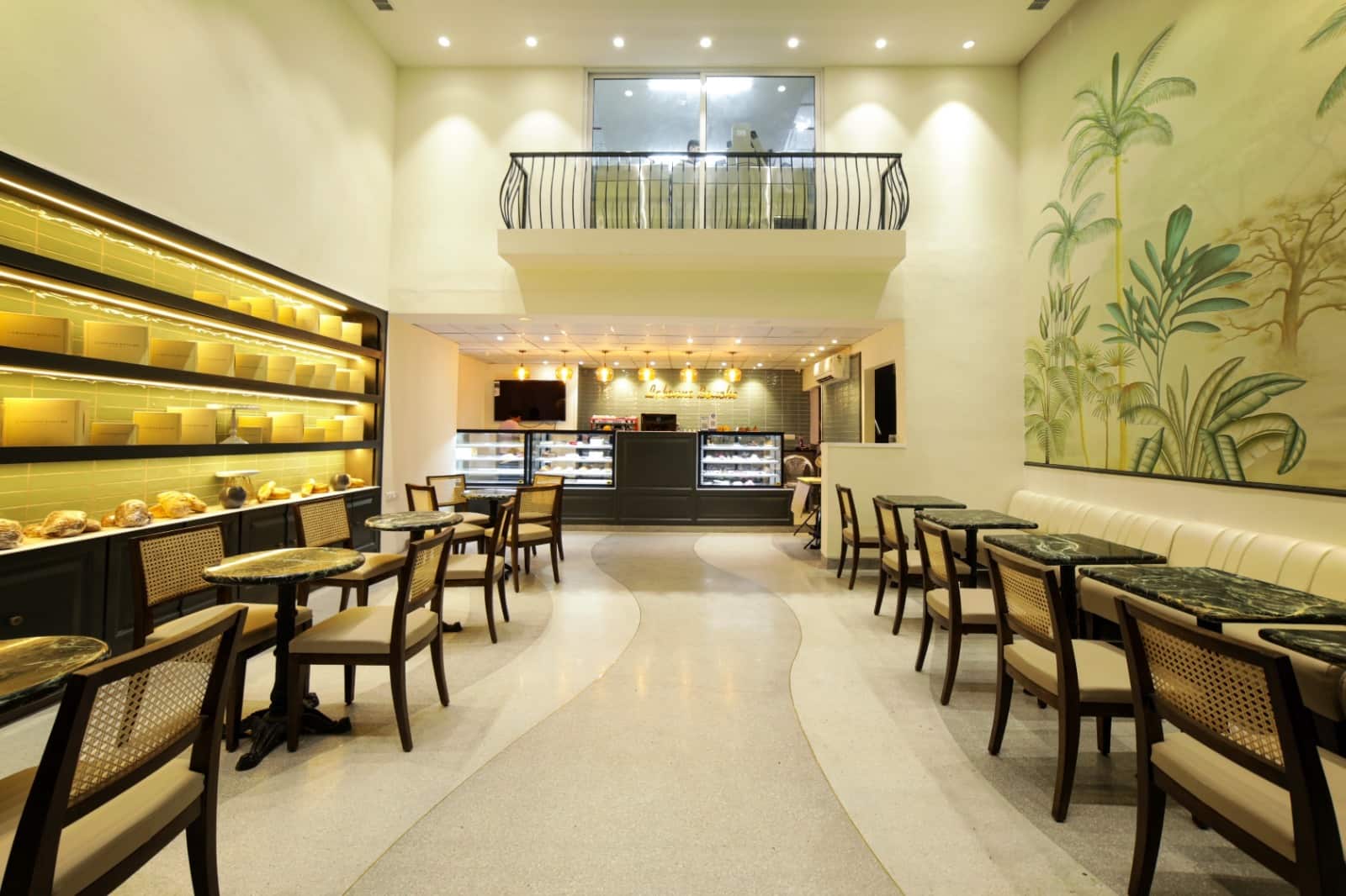 Ghewar, Imarti, Mawa Kachori, daal baati churma, 1135 ad, kaju katli - Labonne Bouche Patisserie - img1