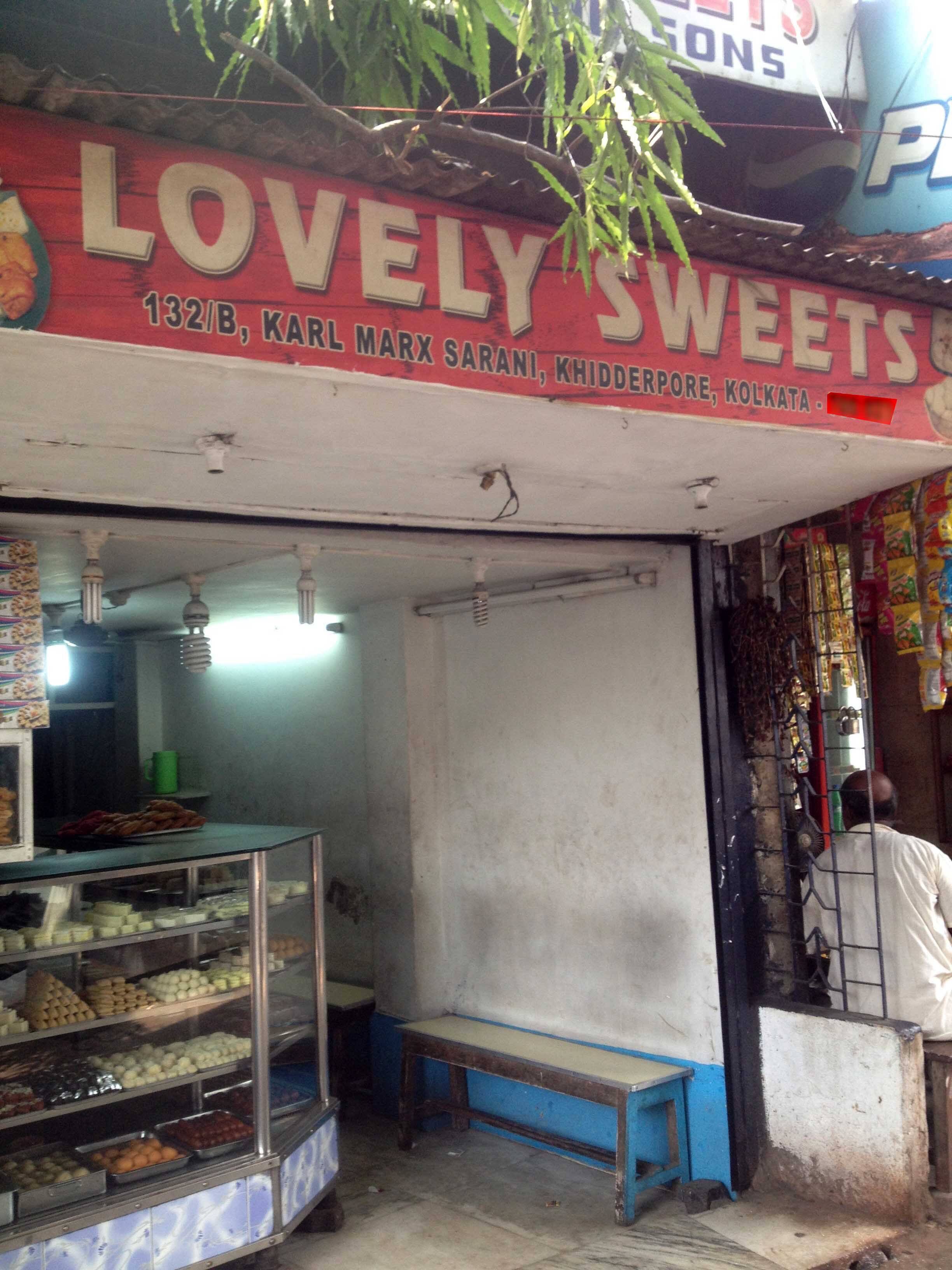 Menu of Lovely Sweets, Kidderpore, Kolkata