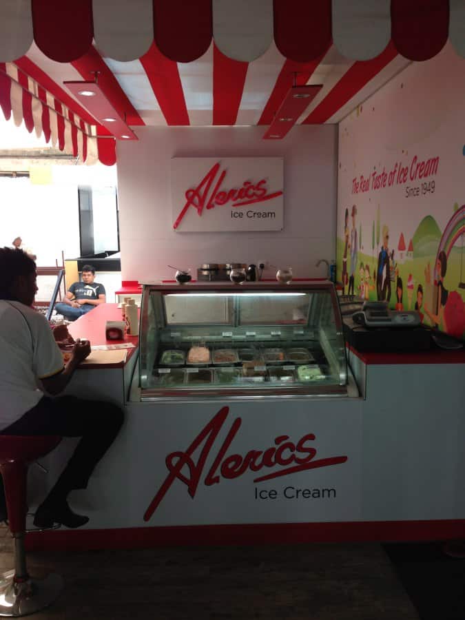 Alerics Ice Cream Menu, Menu for Alerics Ice Cream, Kollupitiya