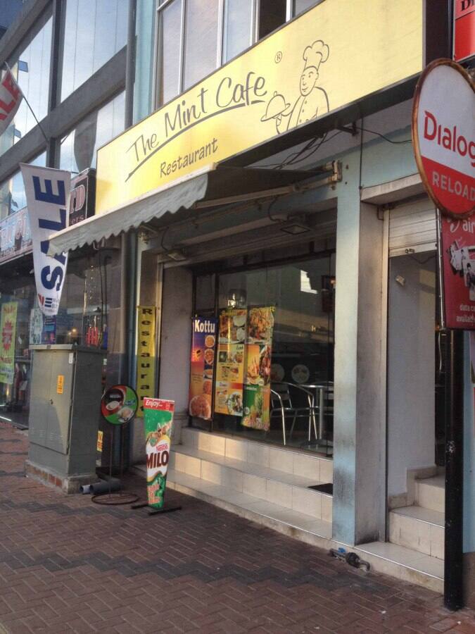 The Mint Cafe Menu, Menu for The Mint Cafe, Bambalapitiya, Colombo 04