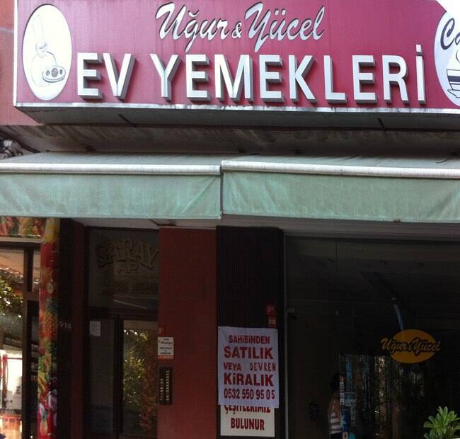 Ugur Yucel Ev Yemekleri Menu