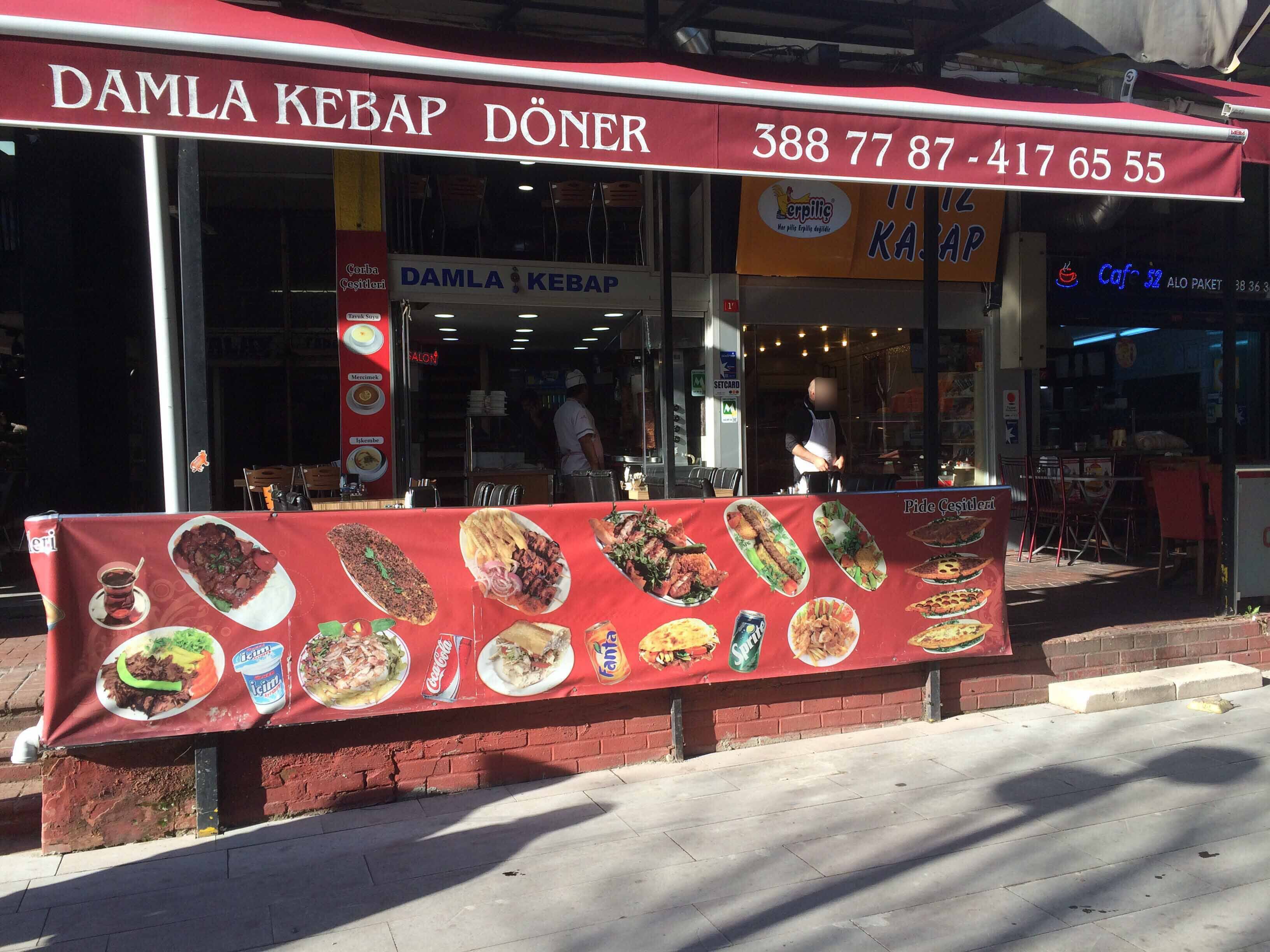 damla kebap kucukyali merkez istanbul