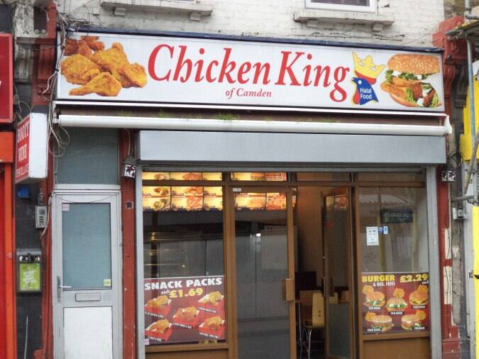 Chicken King Of Camden Menu, Menu for Chicken King Of Camden, Camden