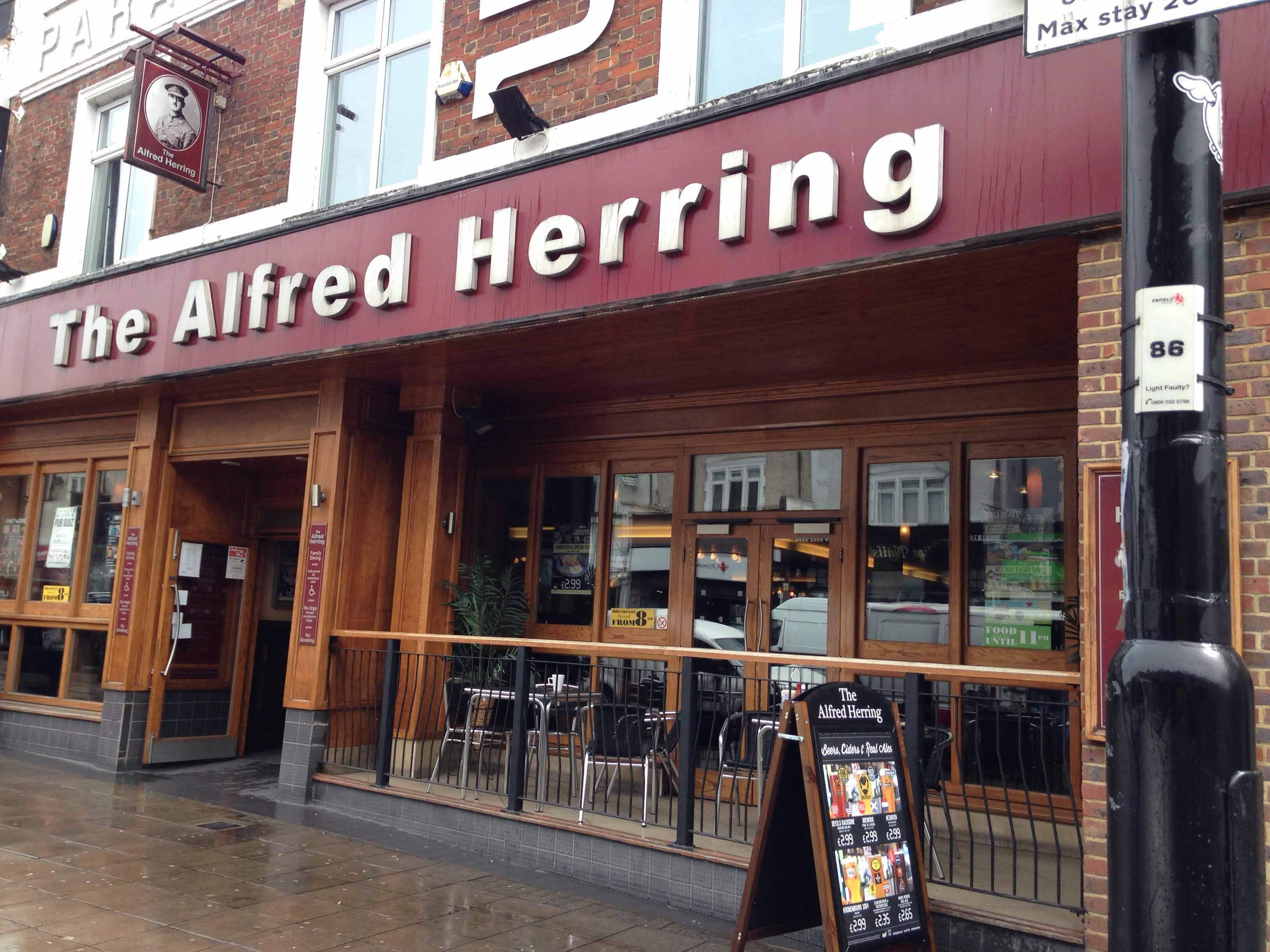 The Alfred Herring, Palmers Green, London Zomato