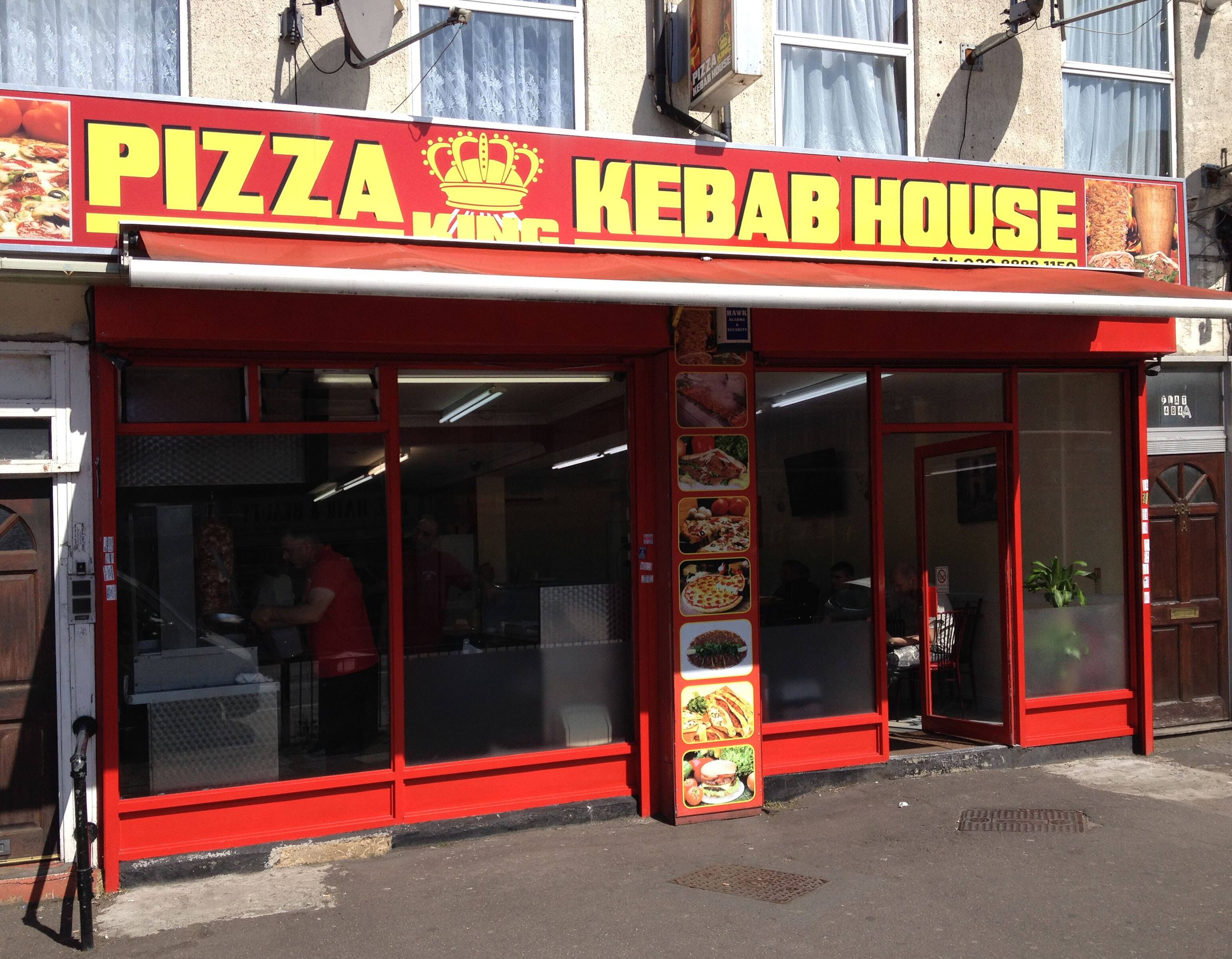 Menu of Pizza King Kebab House, Wood Green, London