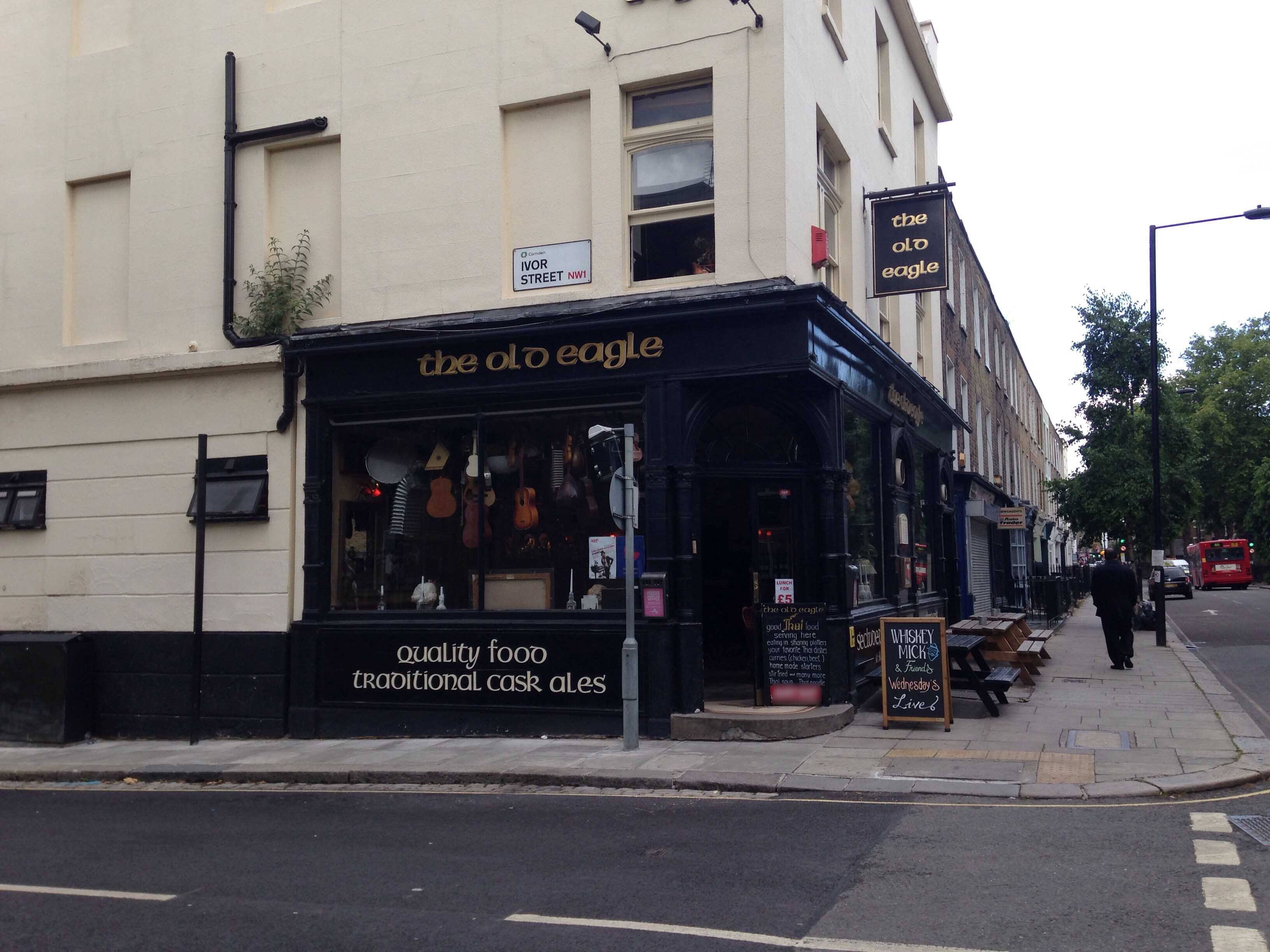 Menu of The Old Eagle, Royal College Street, Camden Town, London