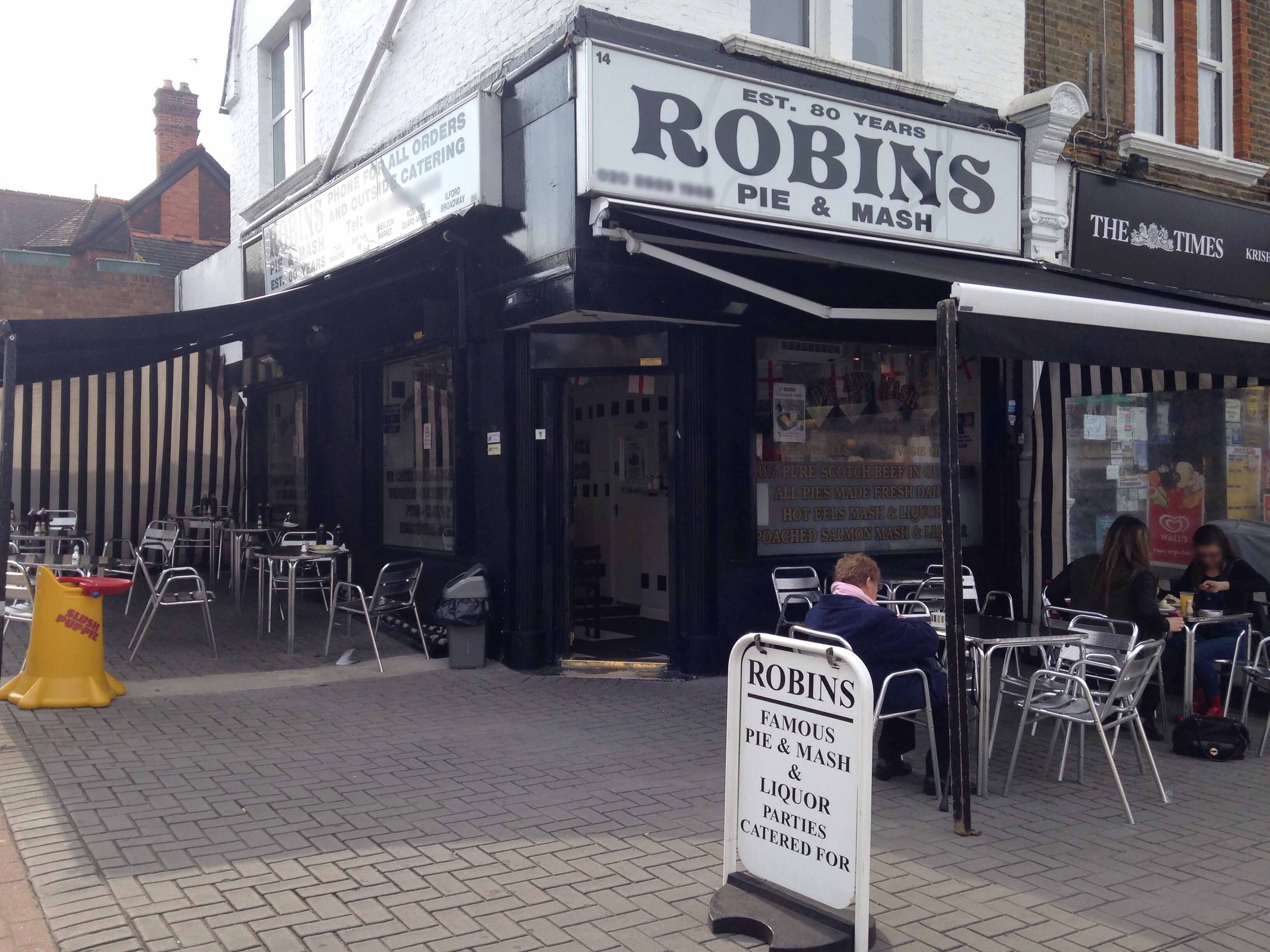 Robin's Pie & Mash, High Street, Wanstead, London Zomato