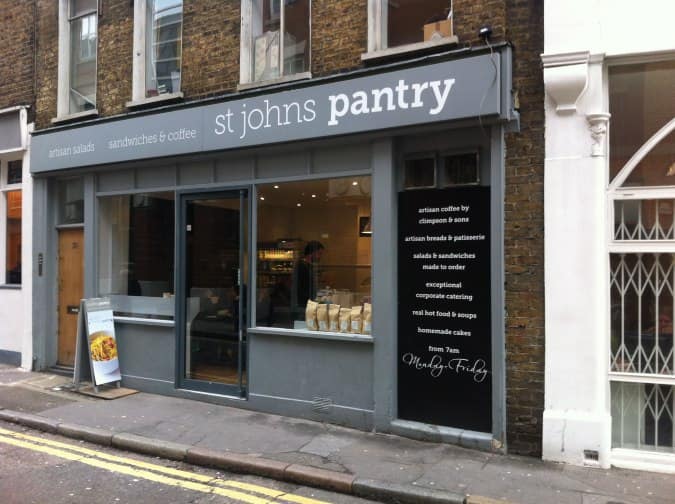 St John S Pantry Farringdon London