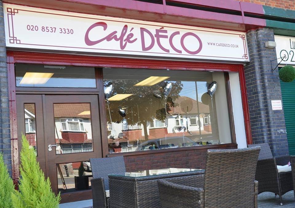 Menu of Cafe Deco, Greenford, London