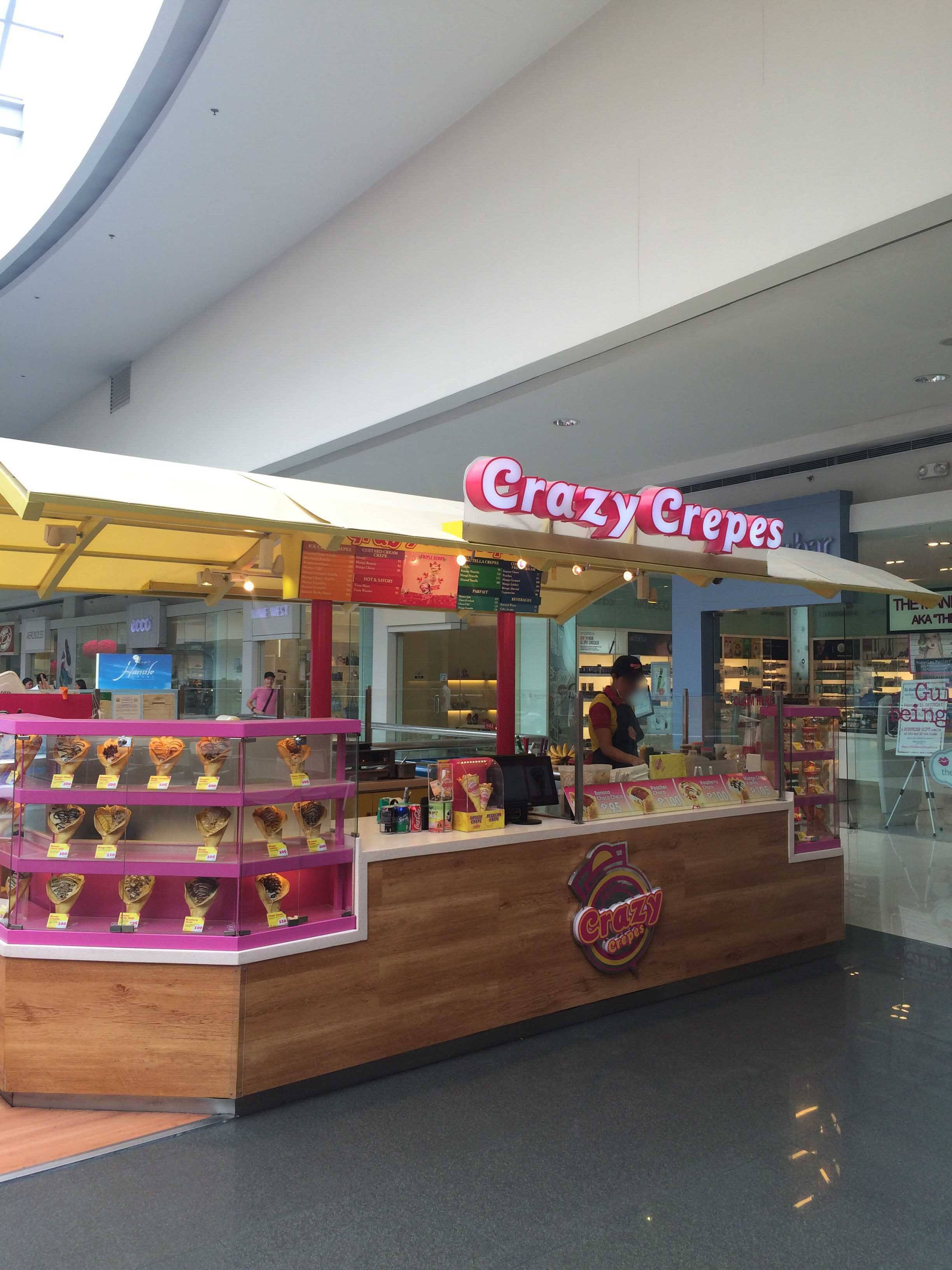 Crazy Crepes, Mall of Asia Complex (MOA), Pasay City