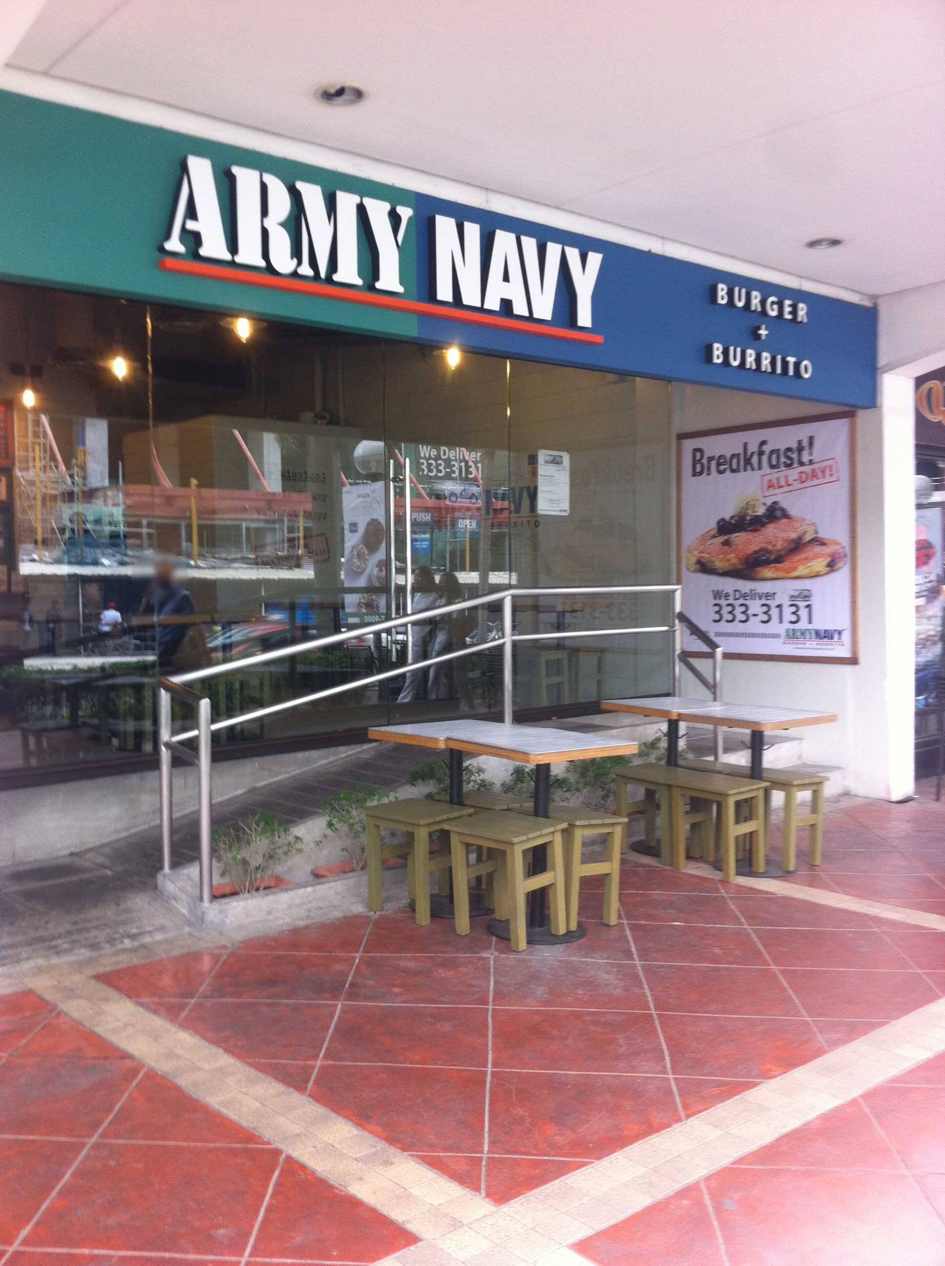 Army Navy Cubao Quezon City Zomato Philippines