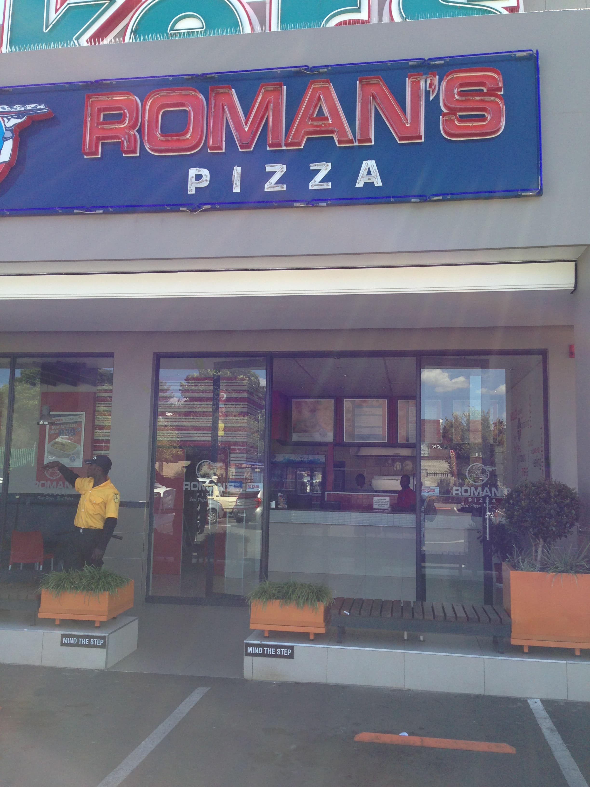 Menu of Roman's Pizza, Ferndale, Randburg