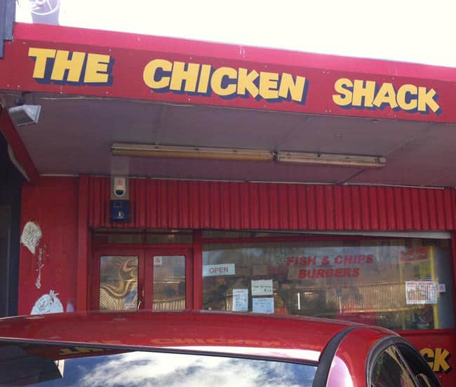 Menu of The Chicken Shack, Porirua East, Wellington