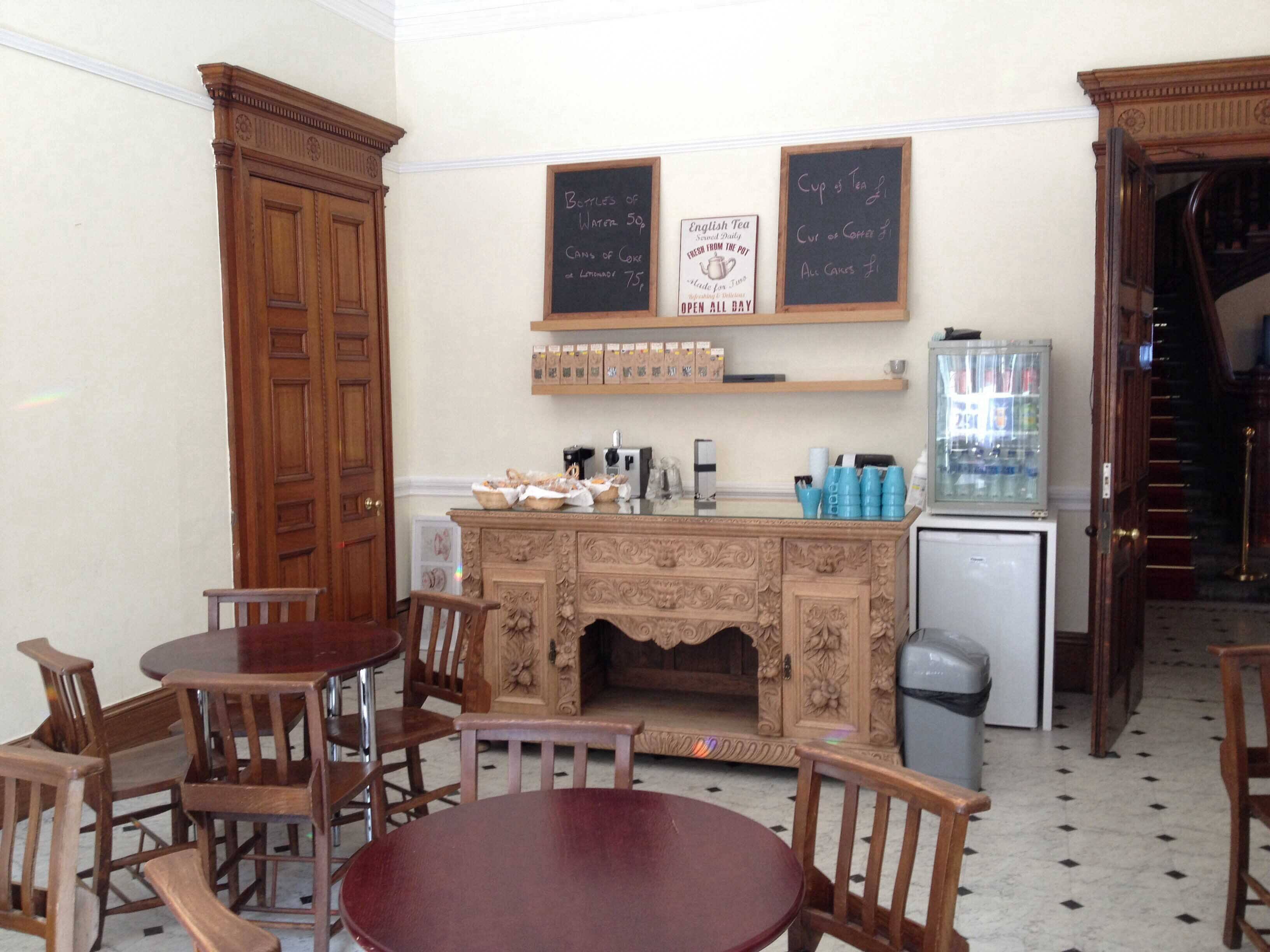 Menu of The Conan Doyle Cafe, West End, Edinburgh