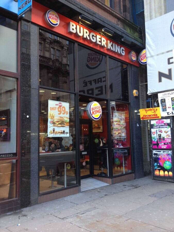 Burger King, Union Street, City Centre, Glasgow Zomato UK