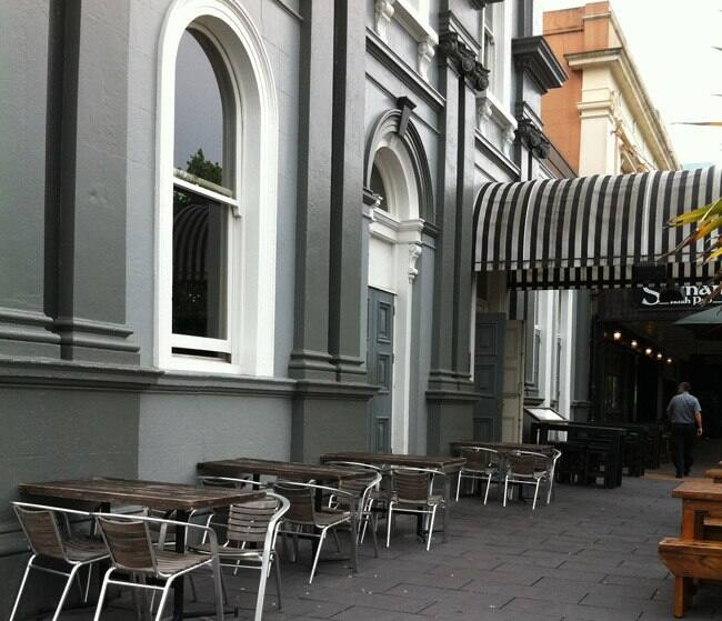 Menu Of The Bank Bar Brasserie Hamilton Central Hamilton Waikato
