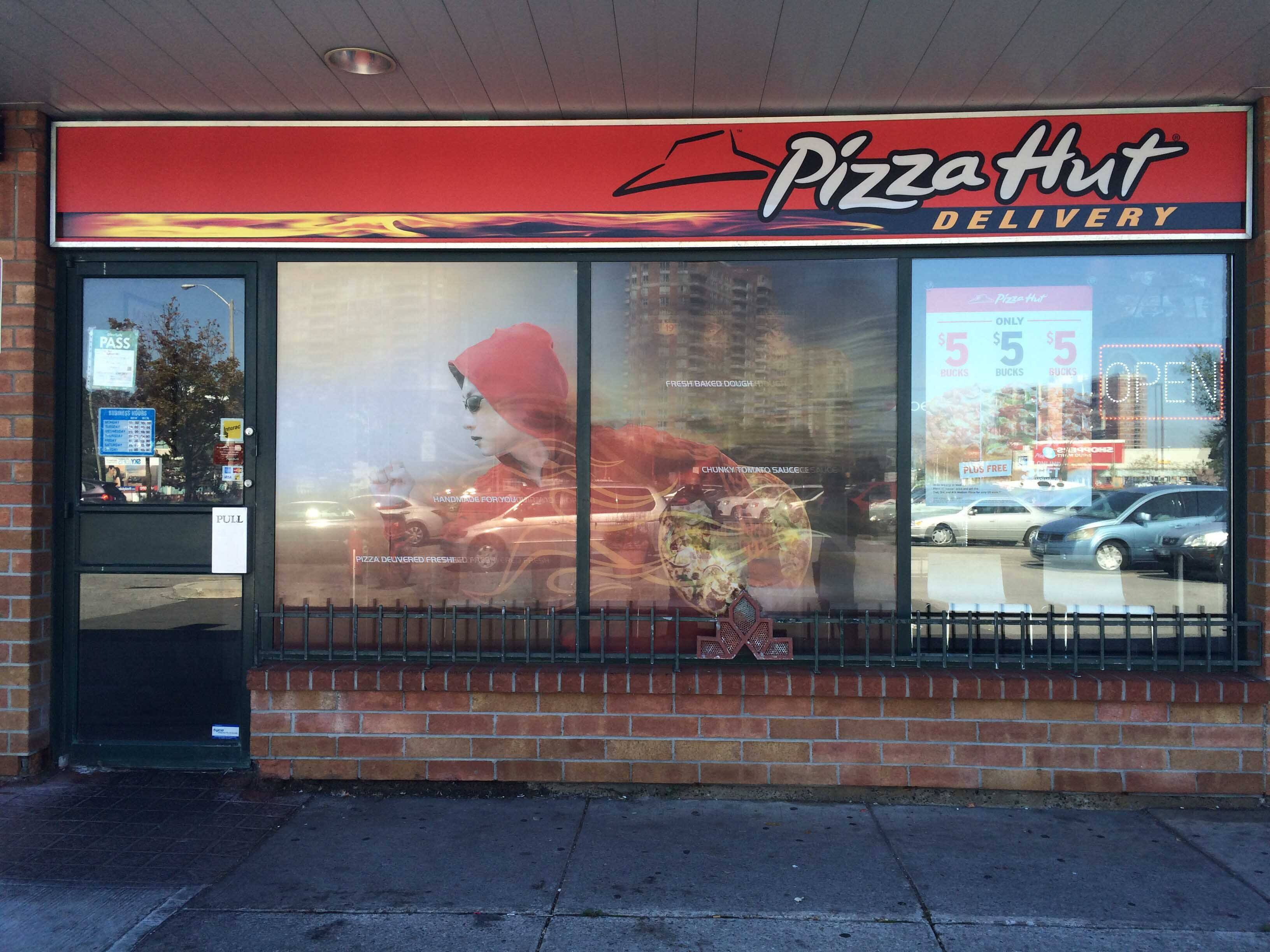 Menu of Pizza Hut, Scarborough, Toronto