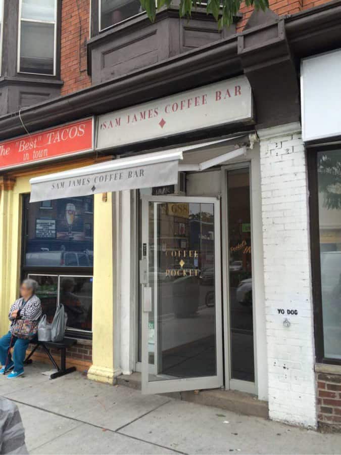Sam James Coffee Bar, Seaton Village, Toronto Urbanspoon/Zomato