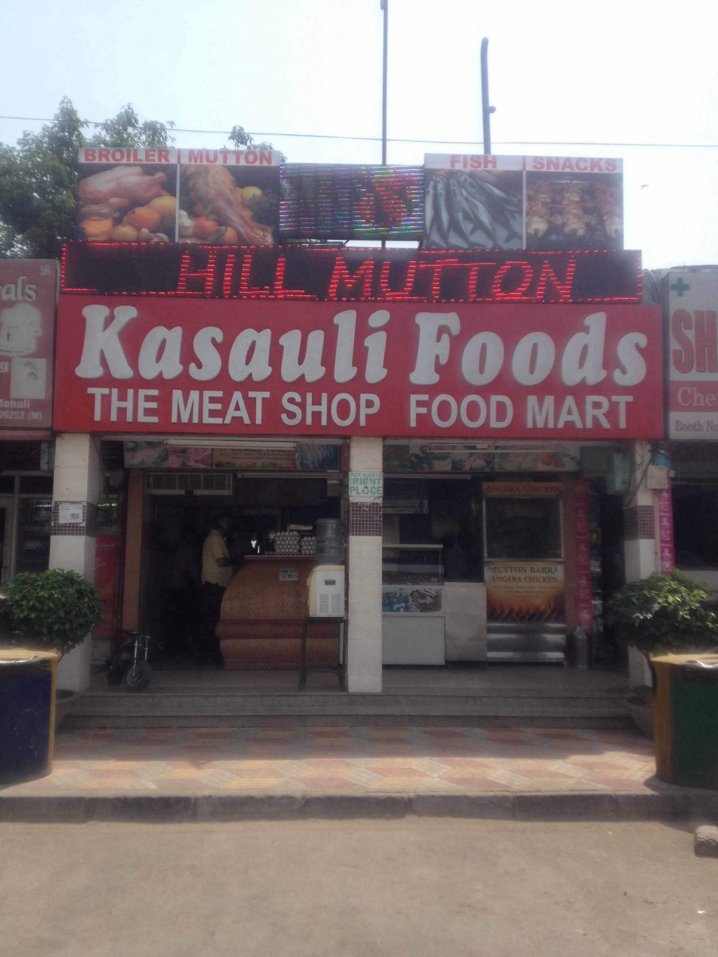 Menu of Kasauli Foods, Phase 7, Mohali