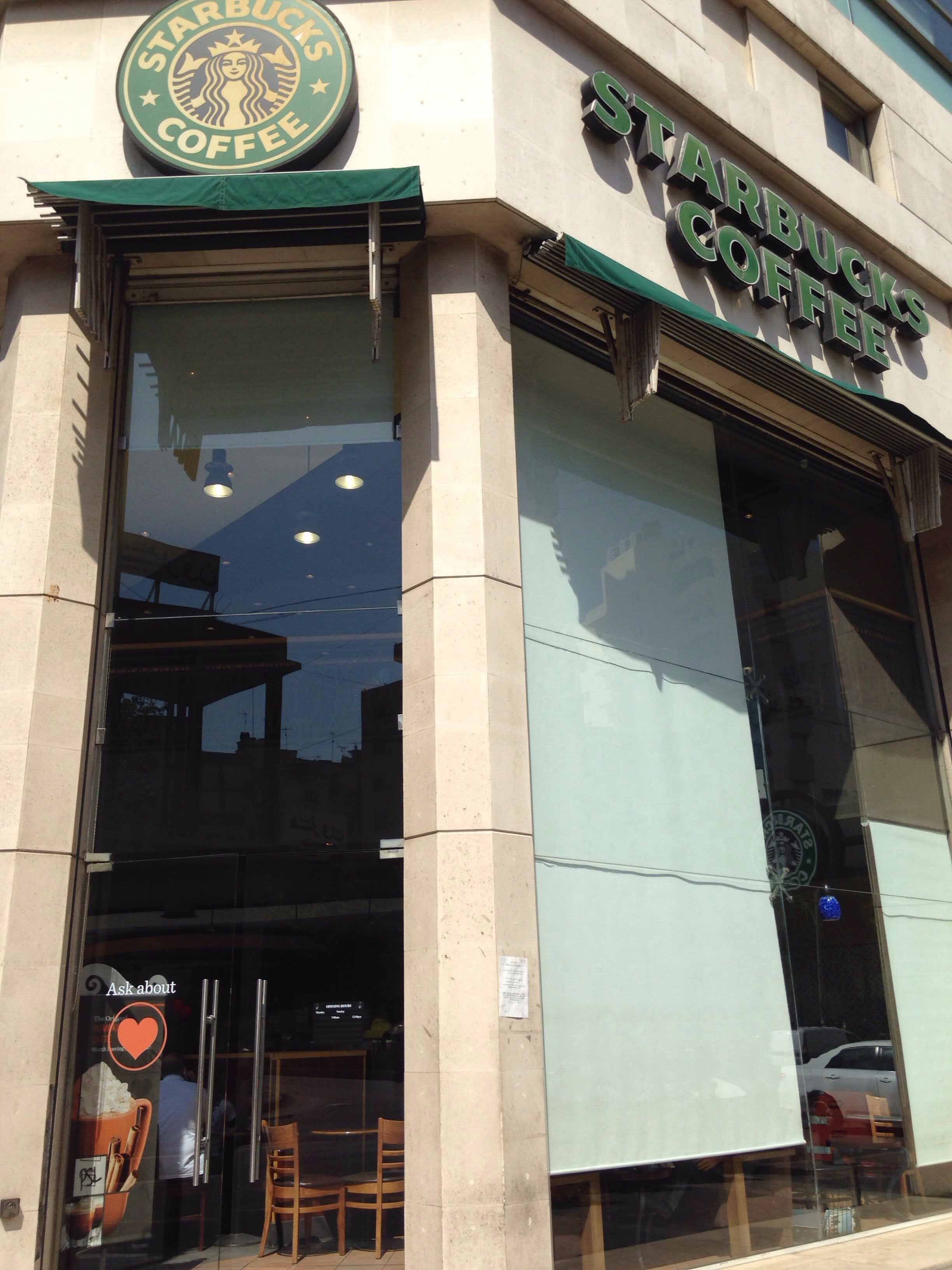 Starbucks Menu, Menu for Starbucks, Zalka, Metn