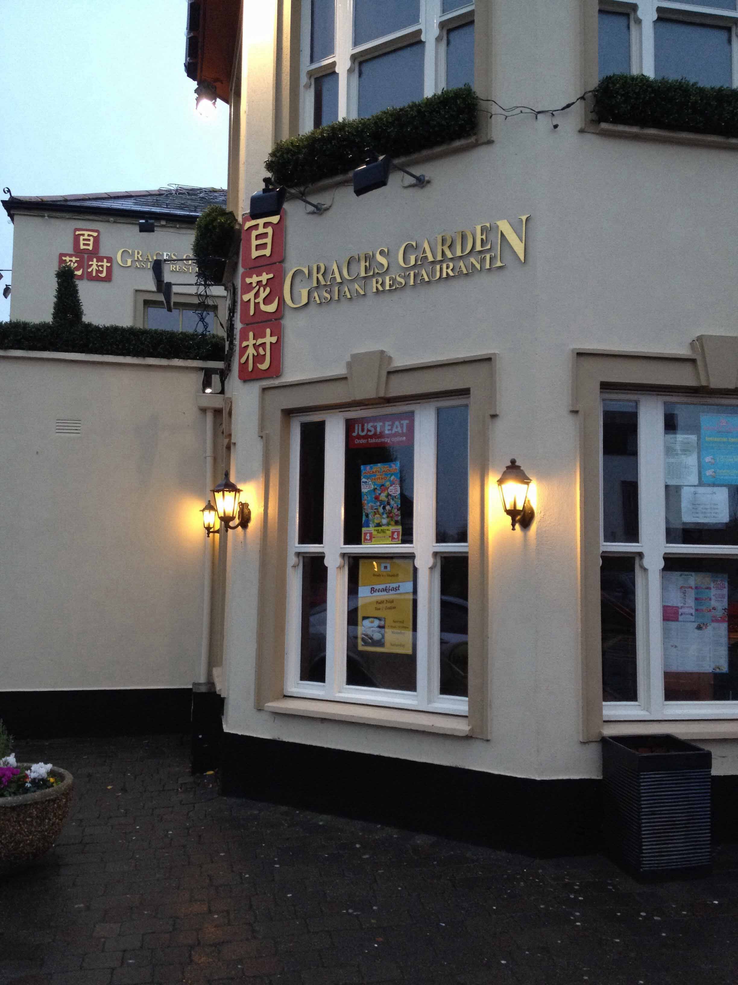 Graces Garden Menu Menu For Graces Garden Shankill Dublin