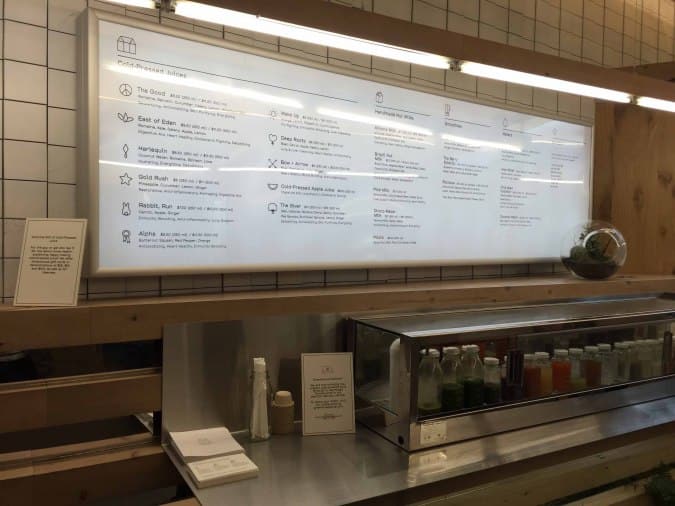 Greenhouse Juice Co., Financial District, Toronto Urbanspoon/Zomato