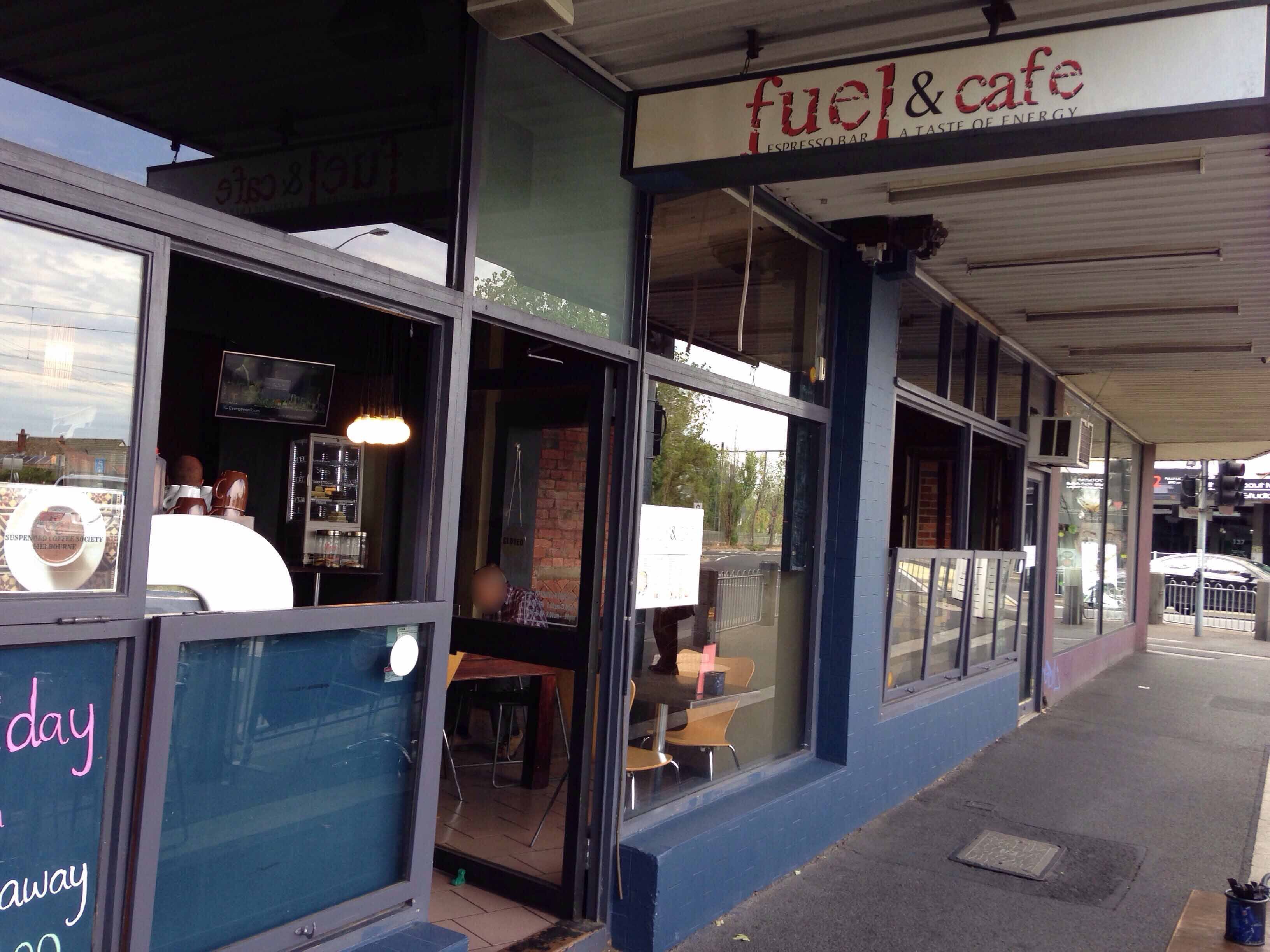 Fuel Espresso Bar & Cafe Menu, Menu for Fuel Espresso Bar & Cafe, Moonee Ponds, Melbourne