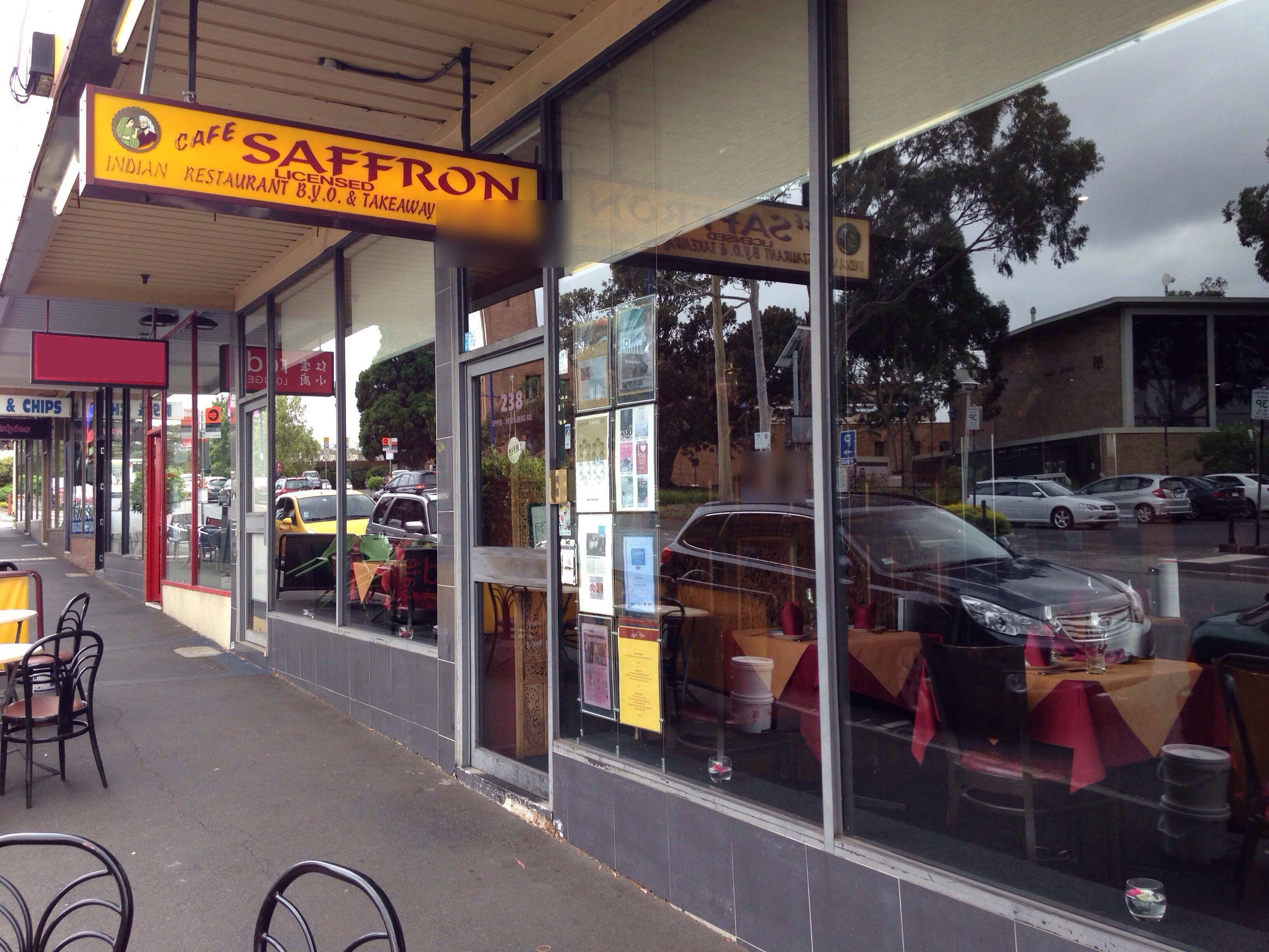Cafe Saffron, Ivanhoe, Melbourne