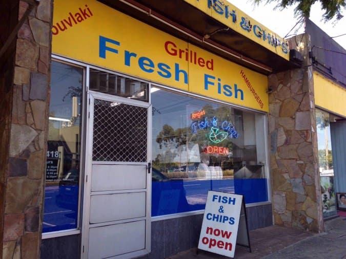 Angie's Fish & Chips, Burwood East, Melbourne - Urbanspoon ...