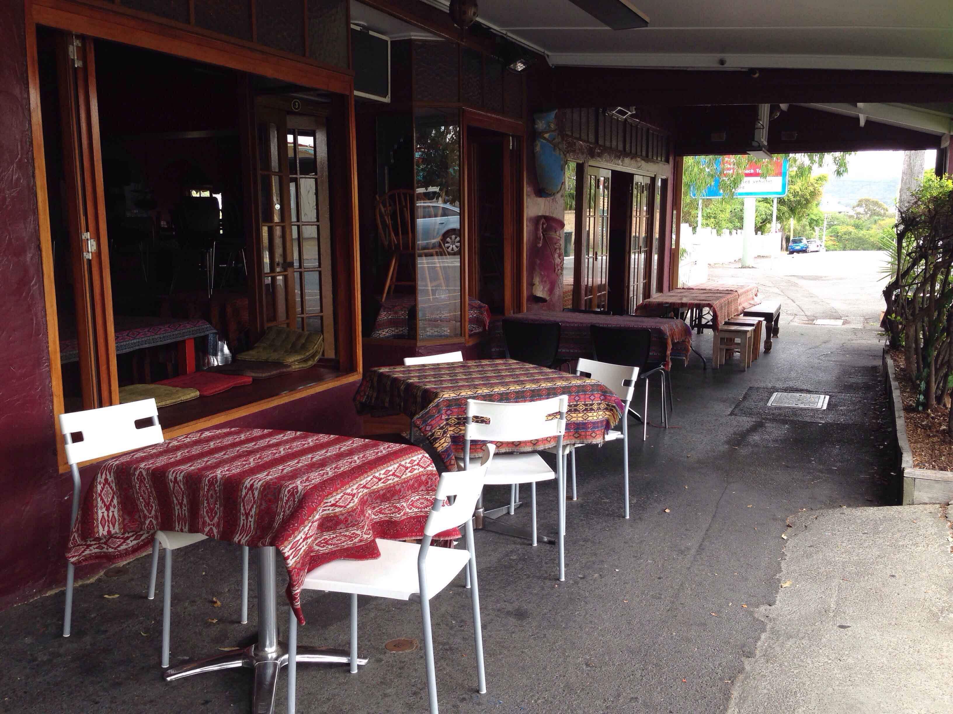 Menu of Caravanserai, West End, Brisbane